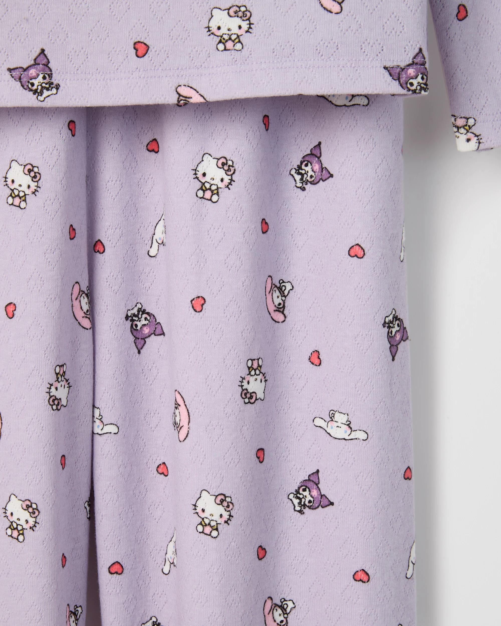 3 Family Matching Australian Cotton Hello Kitty Mini Me Pyjama Set HELLO KITTY, 3 of 4
