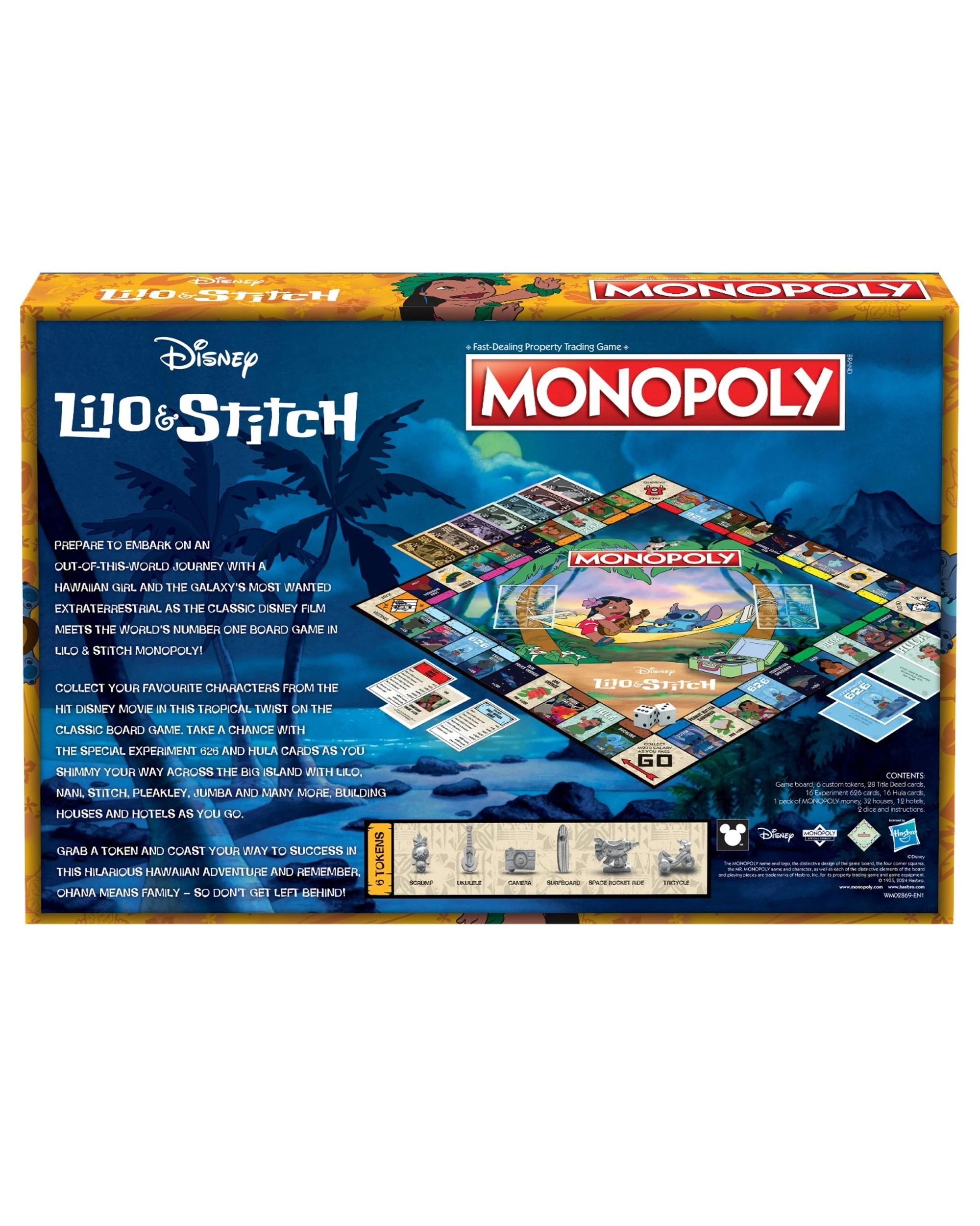 9 Monopoly Disney Lilo and Stitch Edition Board Game, 9 of 9