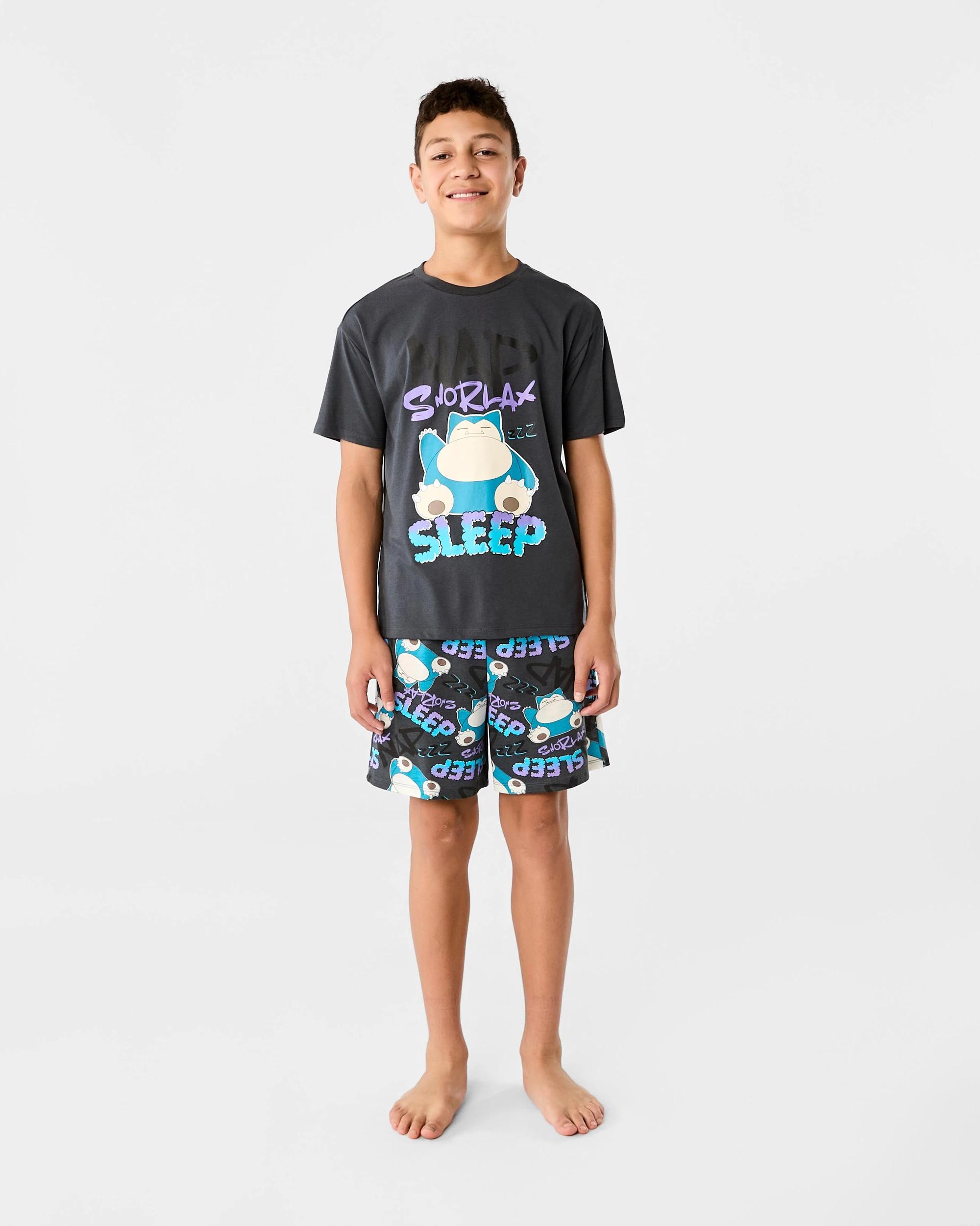 7 Pokemon License Pyjama Set Snorlax, 7 of 10