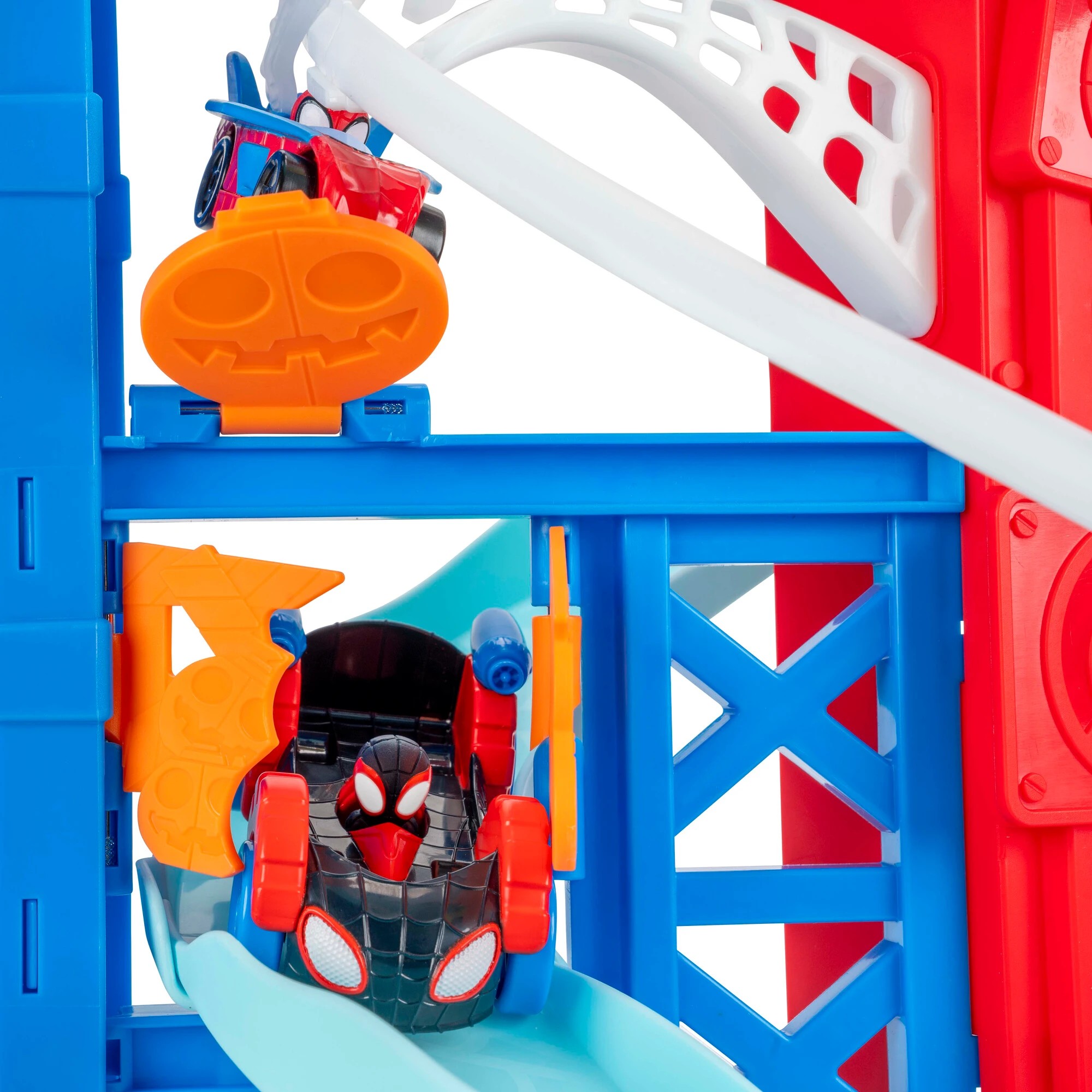 6 Marvel Spidey and His Amazing Friends Construction Zone Chaos Track Set, 6 of 7