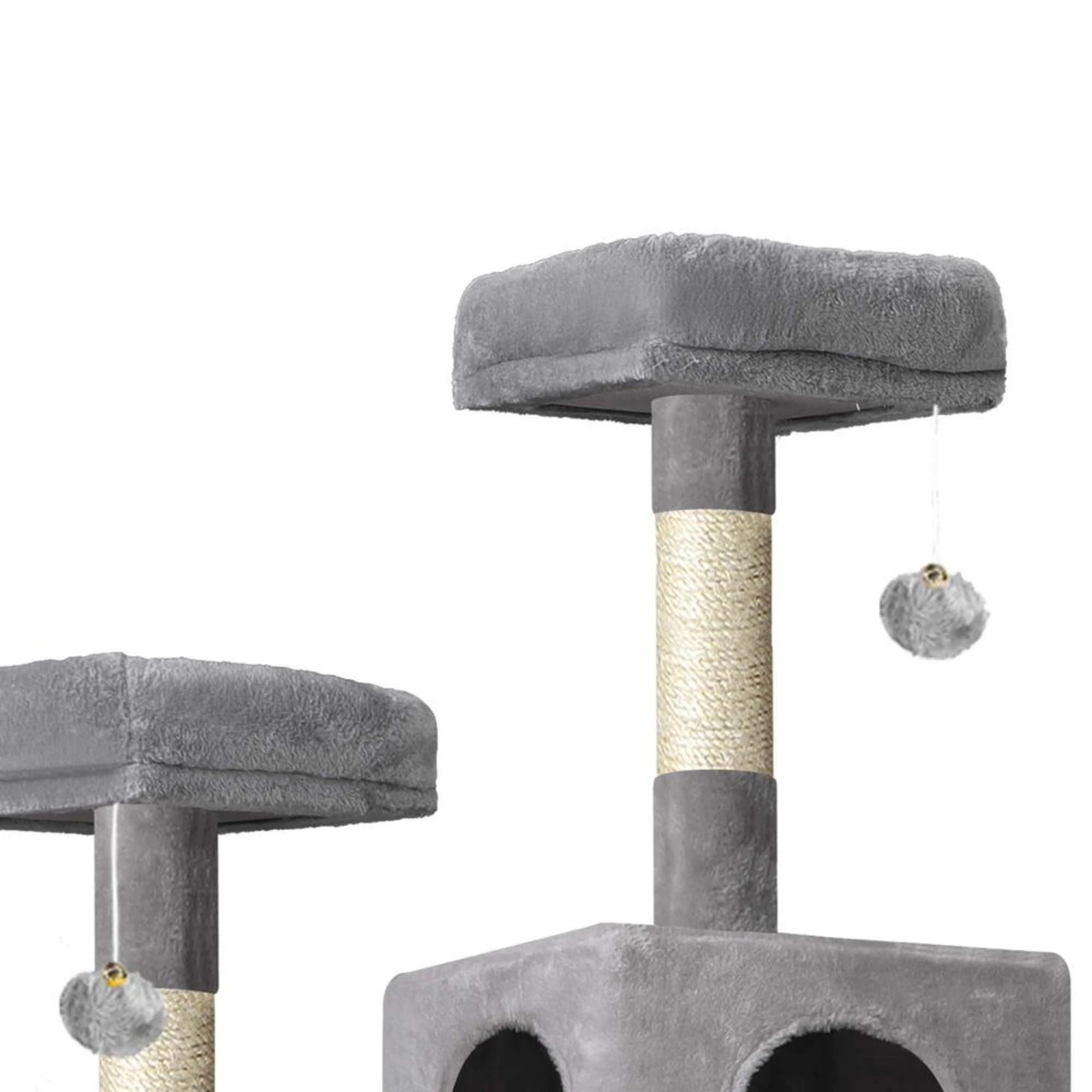 3 Beastie Cat Tree 161CM - Grey, 3 of 6
