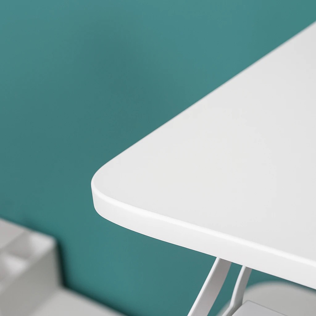 8 Foret Height Adjustable Standing Desk Riser Computer Laptop Gas Spring Stand Up, 8 of 10