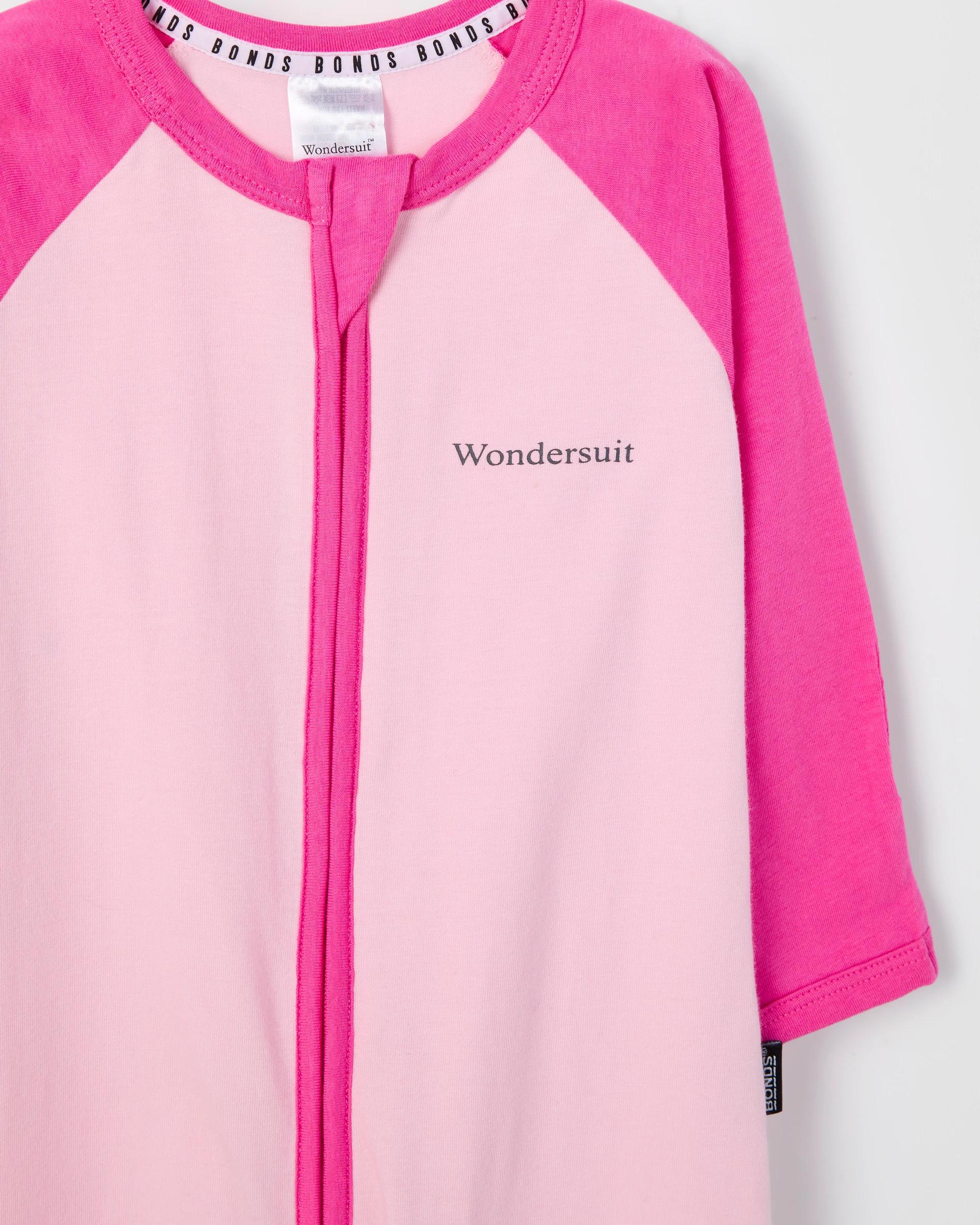 4 Bonds Baby Spliced Zippy Coverall PINK, 4 of 4