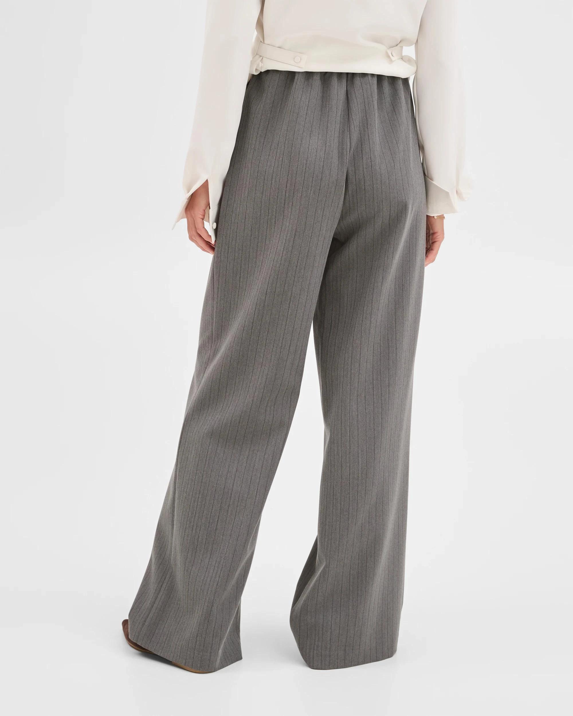 6 Preview Relaxed Wide Leg Pants CHARCOAL, 6 of 6