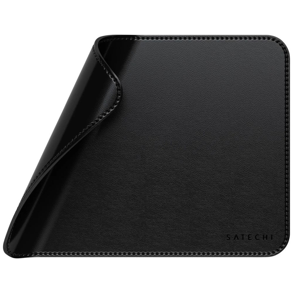 3 Satechi Vegan Leather Mouse Pad Black, 3 of 5