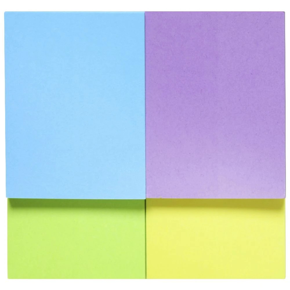 2 J.Burrows Stick-It Notes Neon 38x50mm 4 Pack, 2 of 4