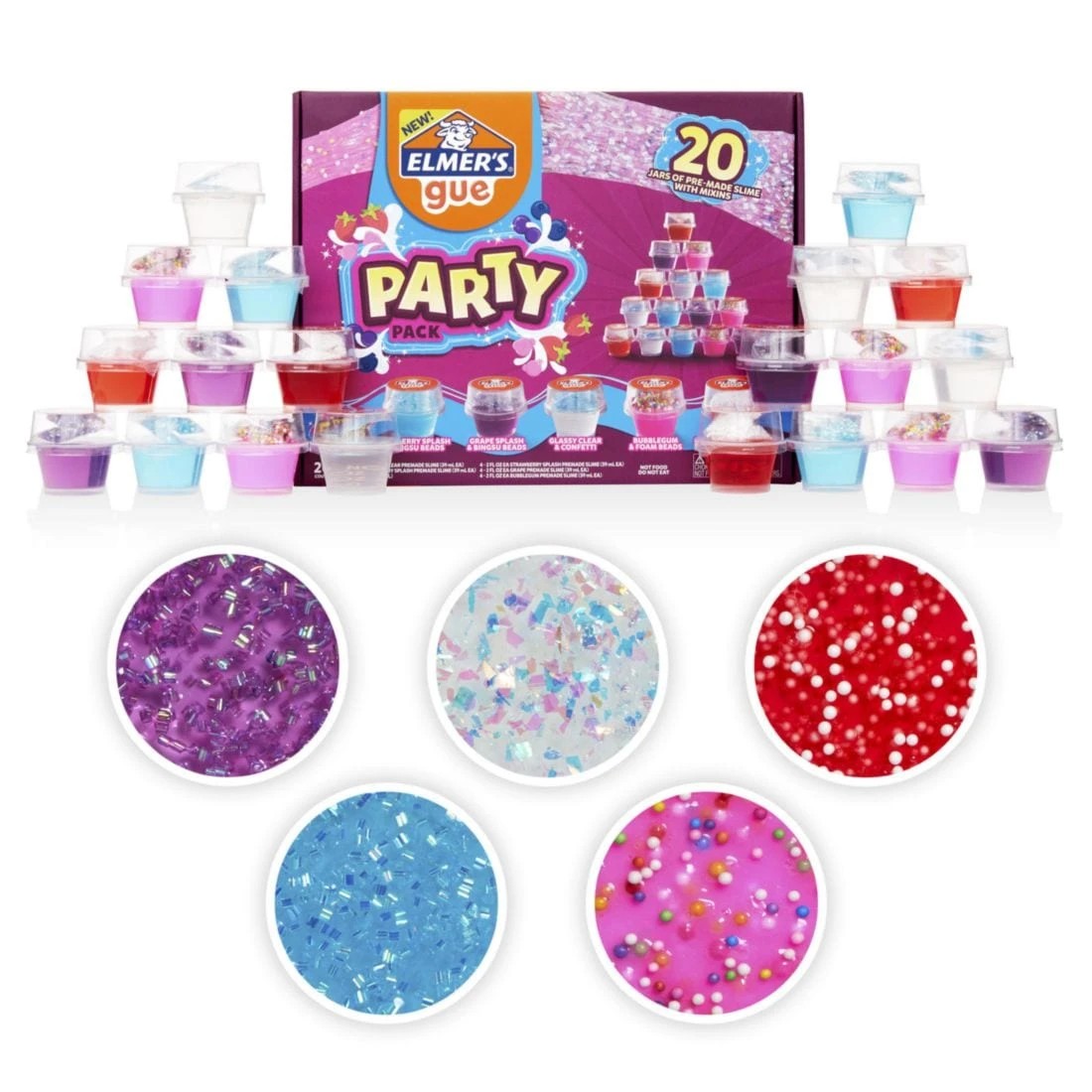 2 Elmer’s Gue Premade Slime - Party Pack, 2 of 4