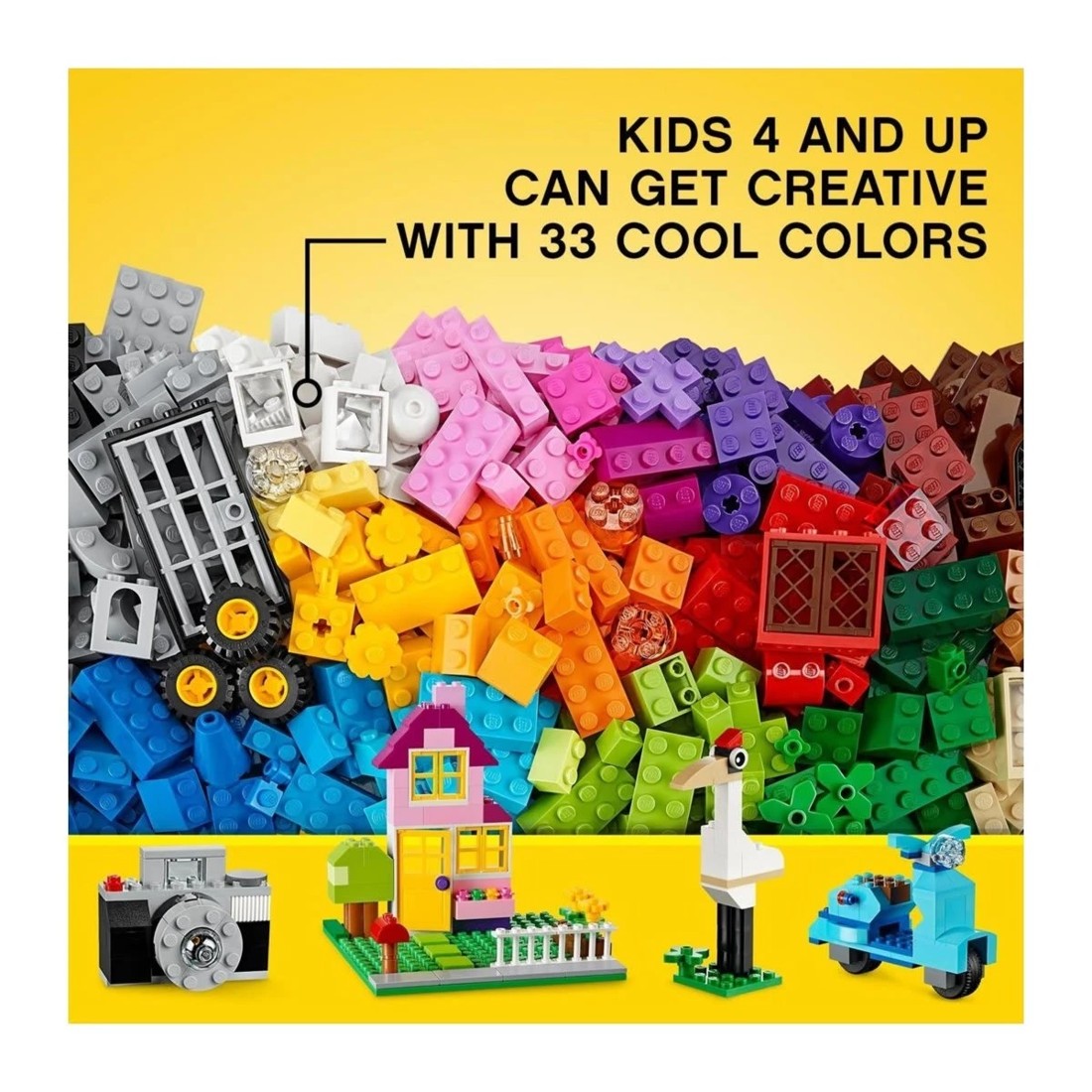 5 LEGO Classic Large Creative Brick Box 10698, 5 of 11