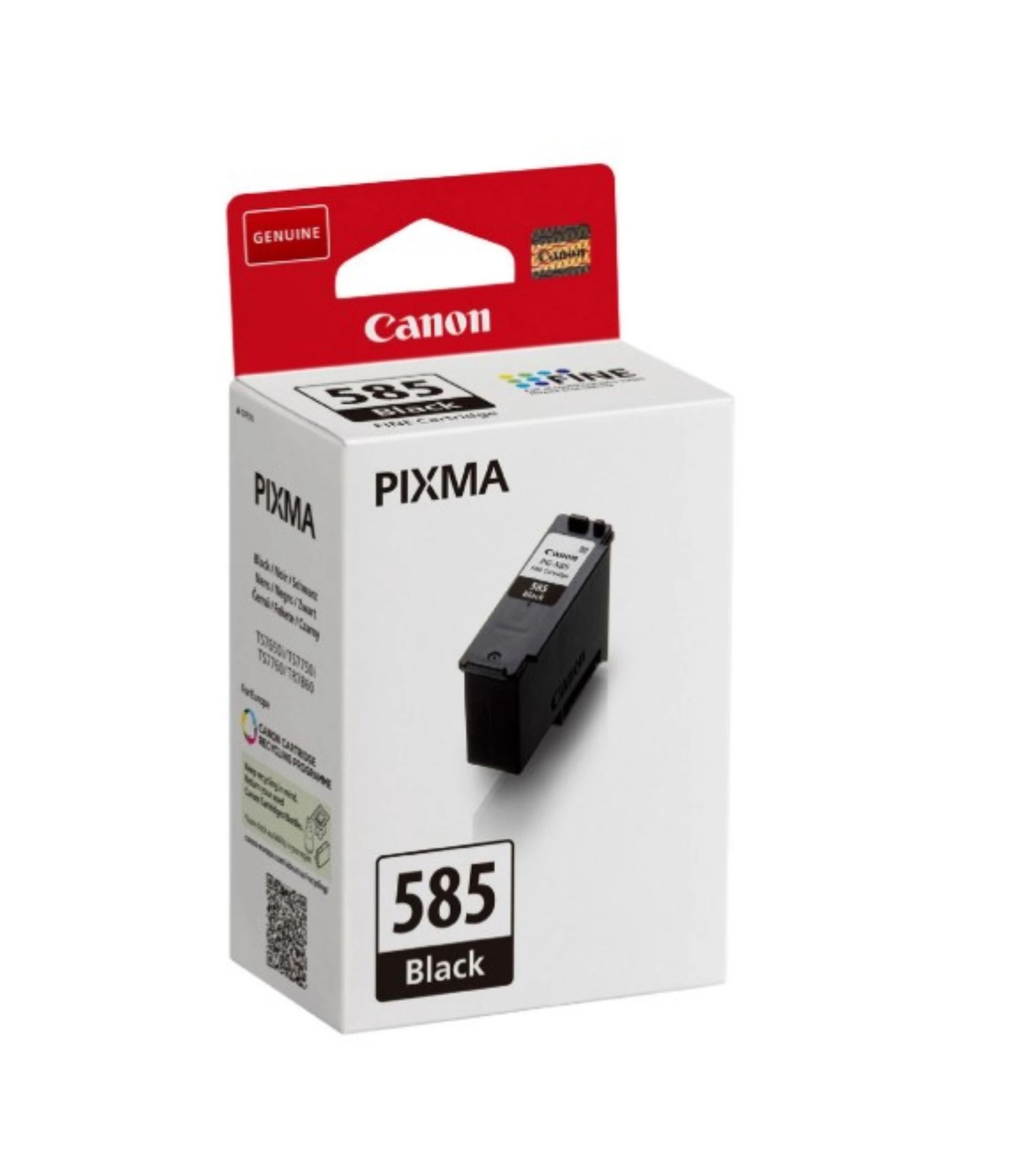 3 Canon Pixma 585 Black Fine Ink Cartridge - Black, 3 of 3