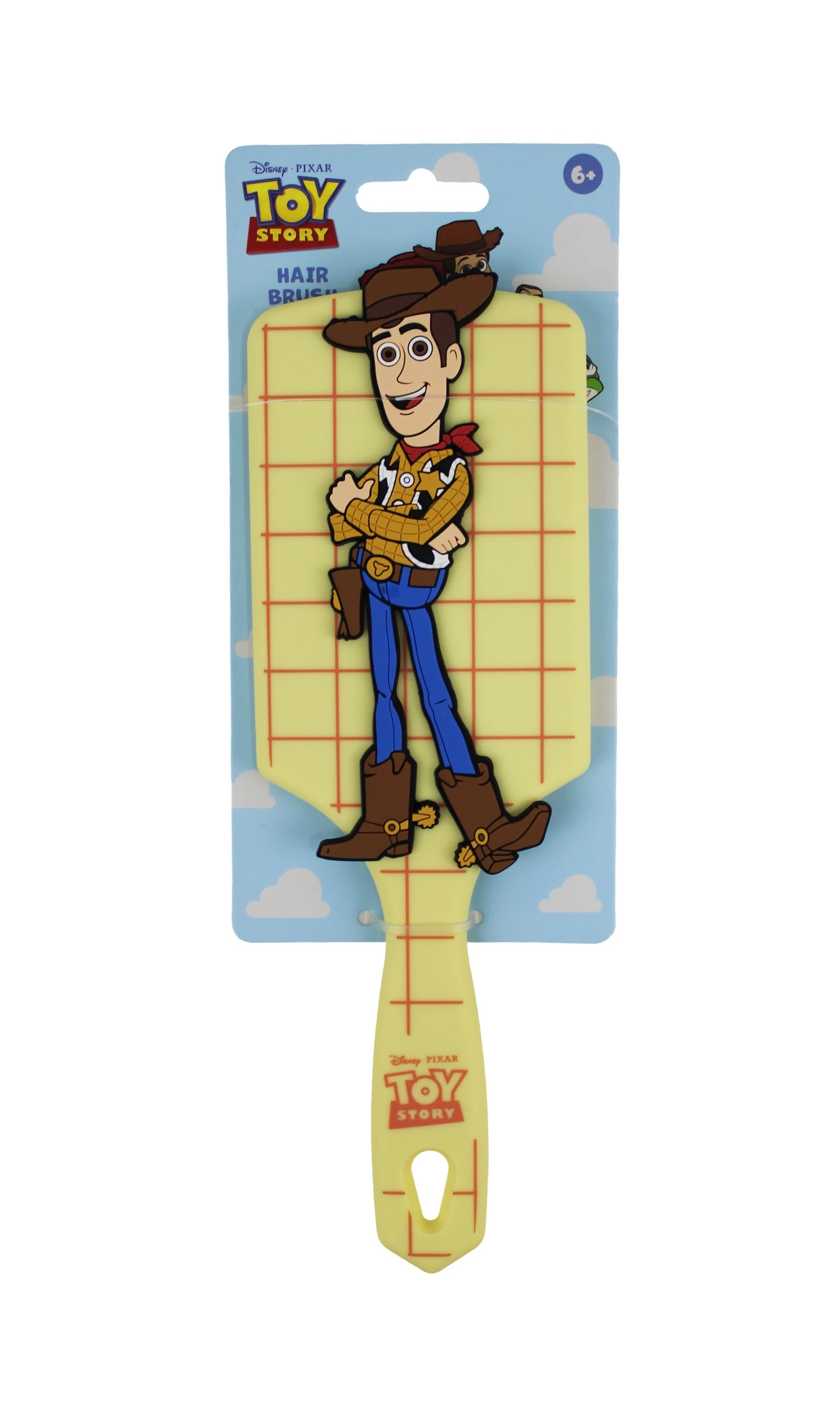 1 Disney Pixar Toy Story Paddle Hairbrush - Woody, 1 of 4