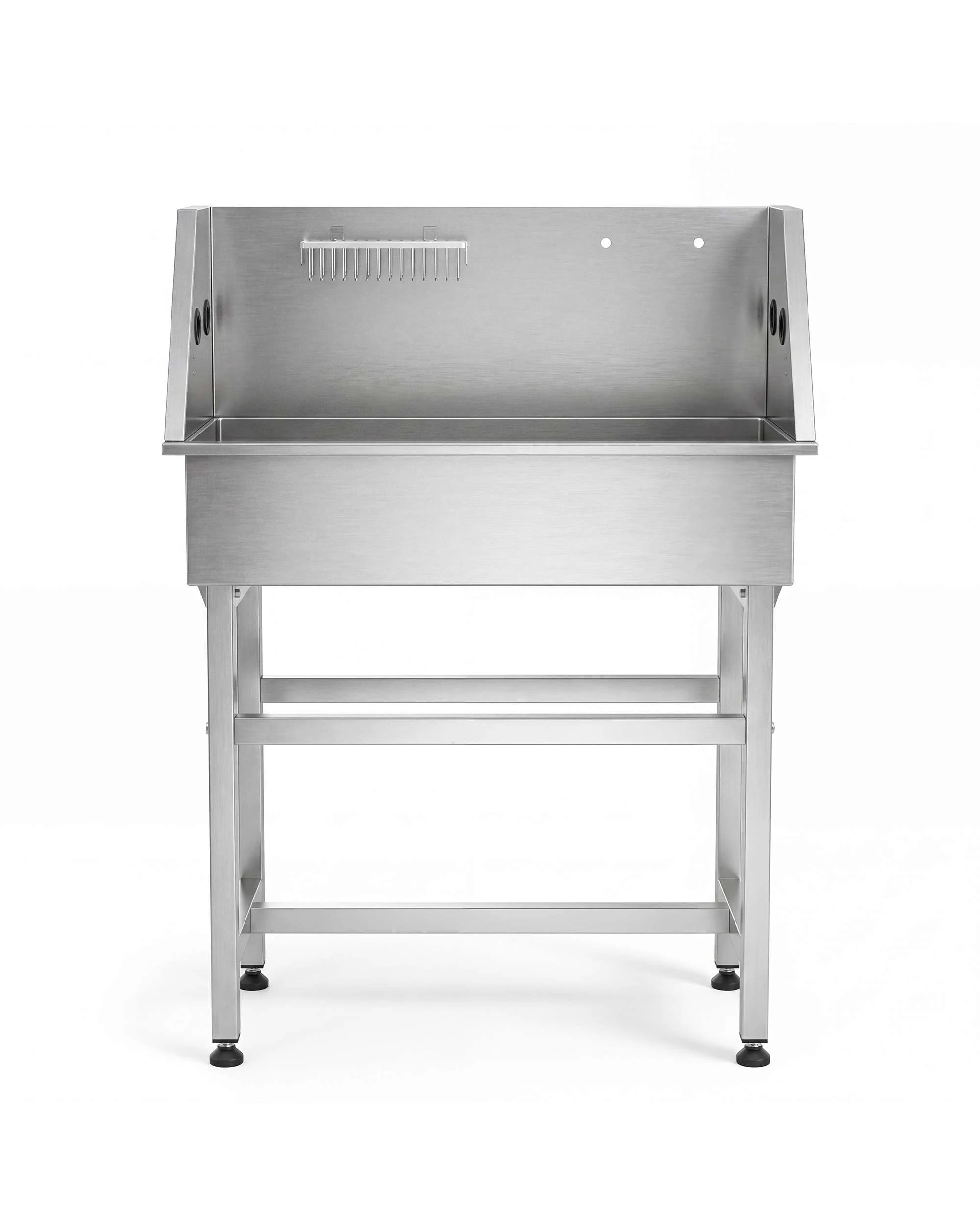 3 Advwin Pet Bathtub Stainless Steel Dog Washing Station Pet Grooming Tub 34" Bathtub, 3 of 9