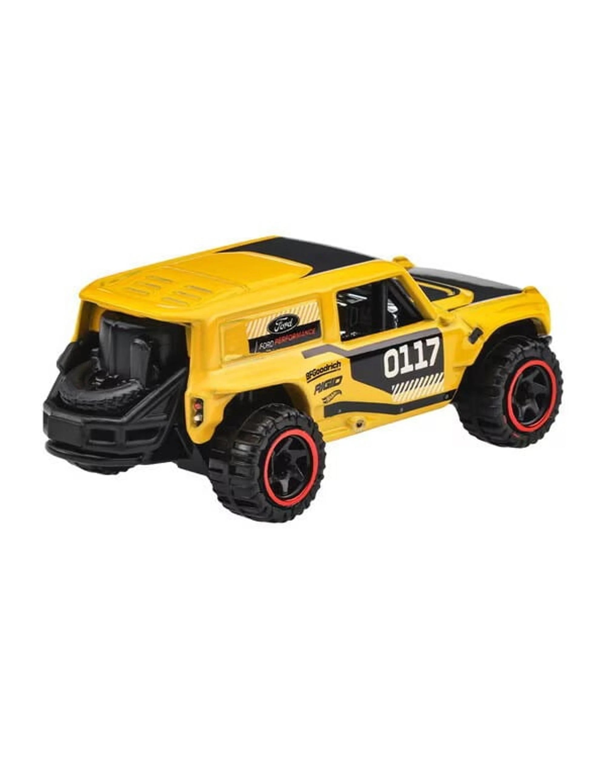 4 Hot Wheels Silver Series Performance Trucks Ford Bronco R Diecast Vehicle, 4 of 4