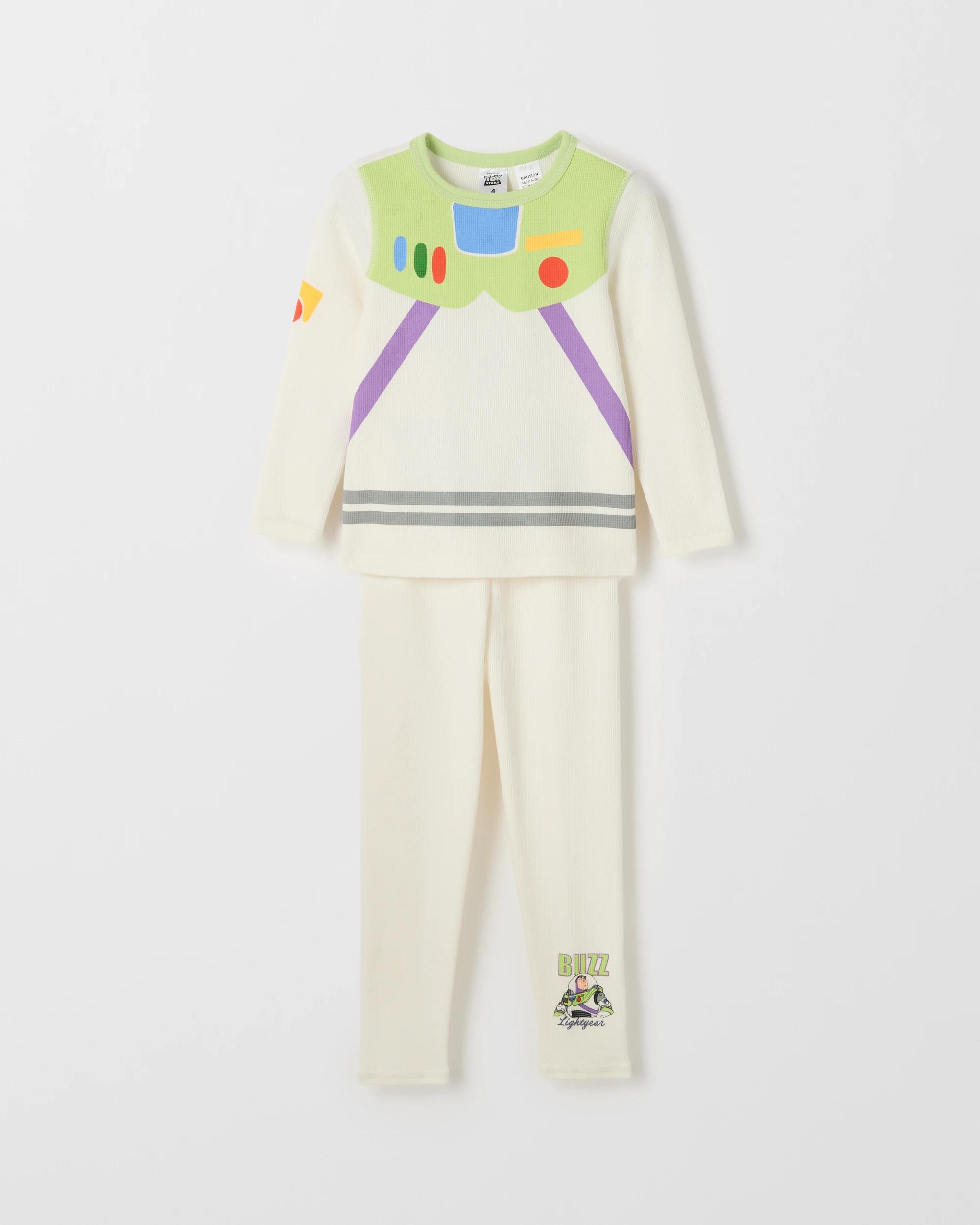 6 Disney Pixar Toy Story Australian Cotton Younger Boys Pyjama Set TOY STORY BUZZ, 6 of 7