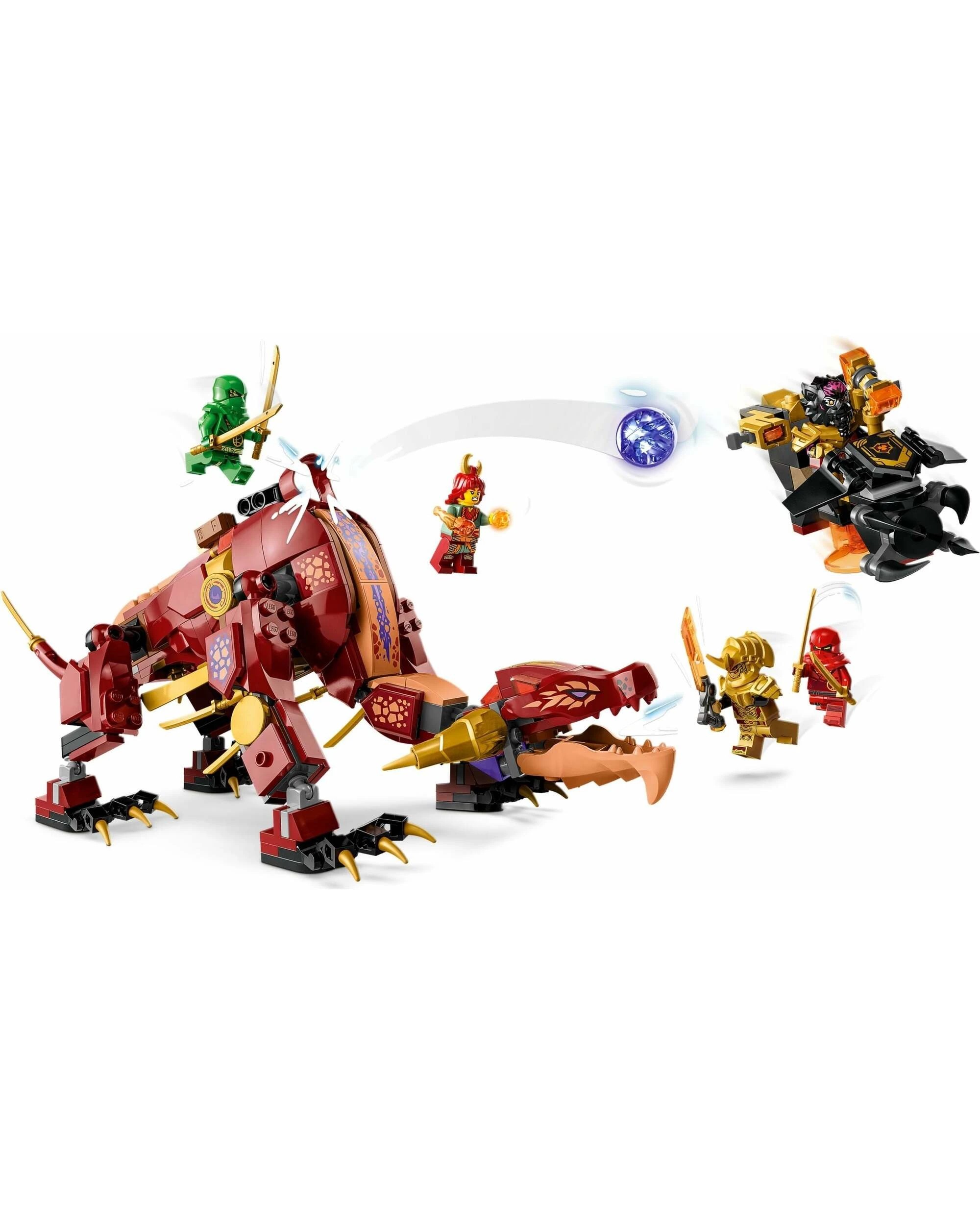 2 LEGO Ninjago Series 71793 Heatwave Transforming Lava Dragon - Heatwave, 2 of 5