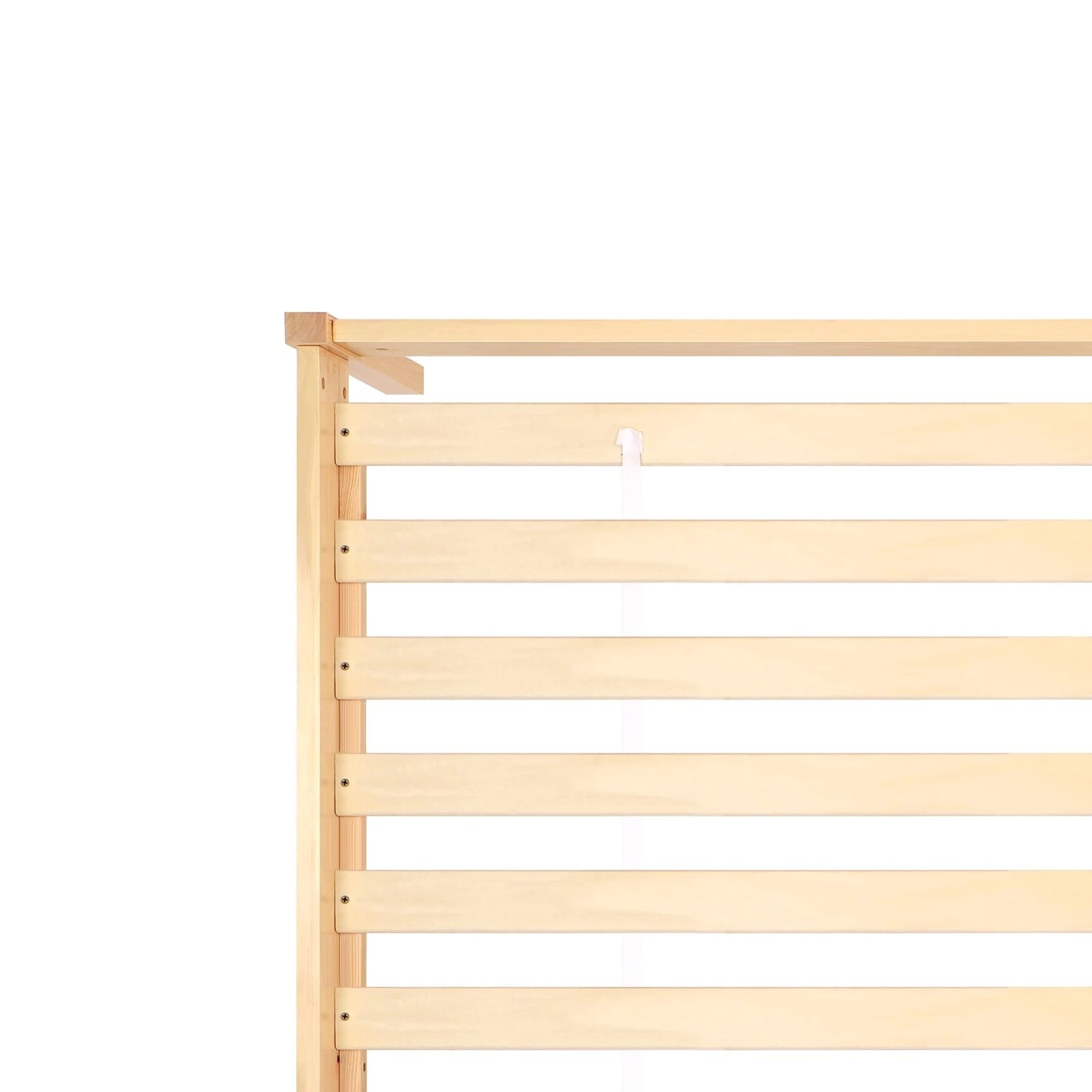 10 Alfordson Bed Frame Wooden Timber Queen Size Mattress Base Platform Beatrix - Natural, 10 of 10