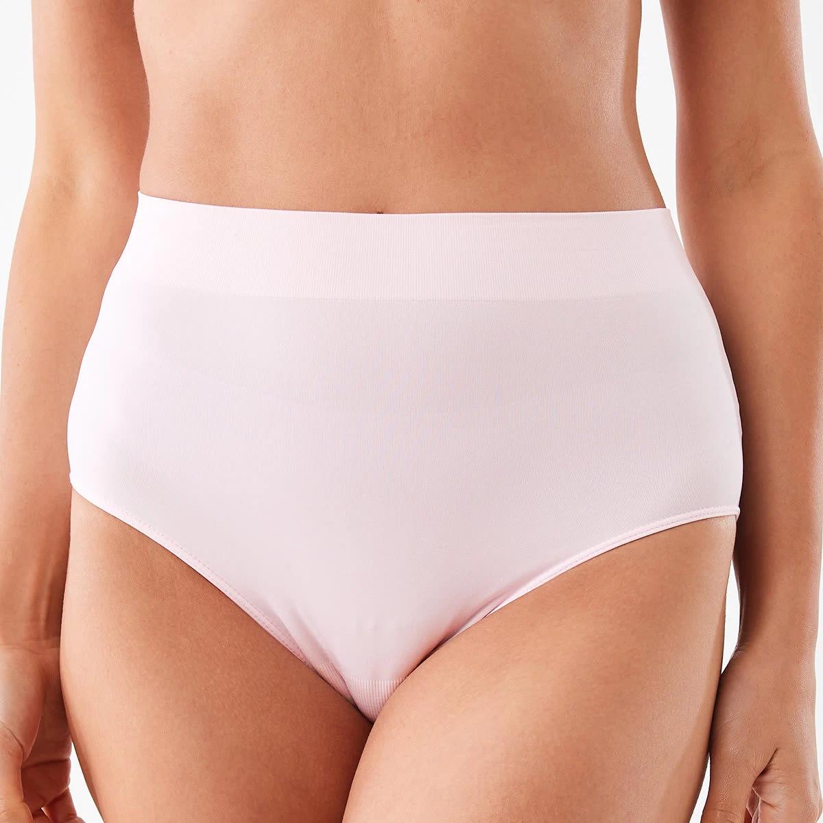 3 3 Pack Ultra Smooth Seamfree Full Briefs LILLY PINK, HYDRANGEA, CHOCOLATE FUDGE, 3 of 8
