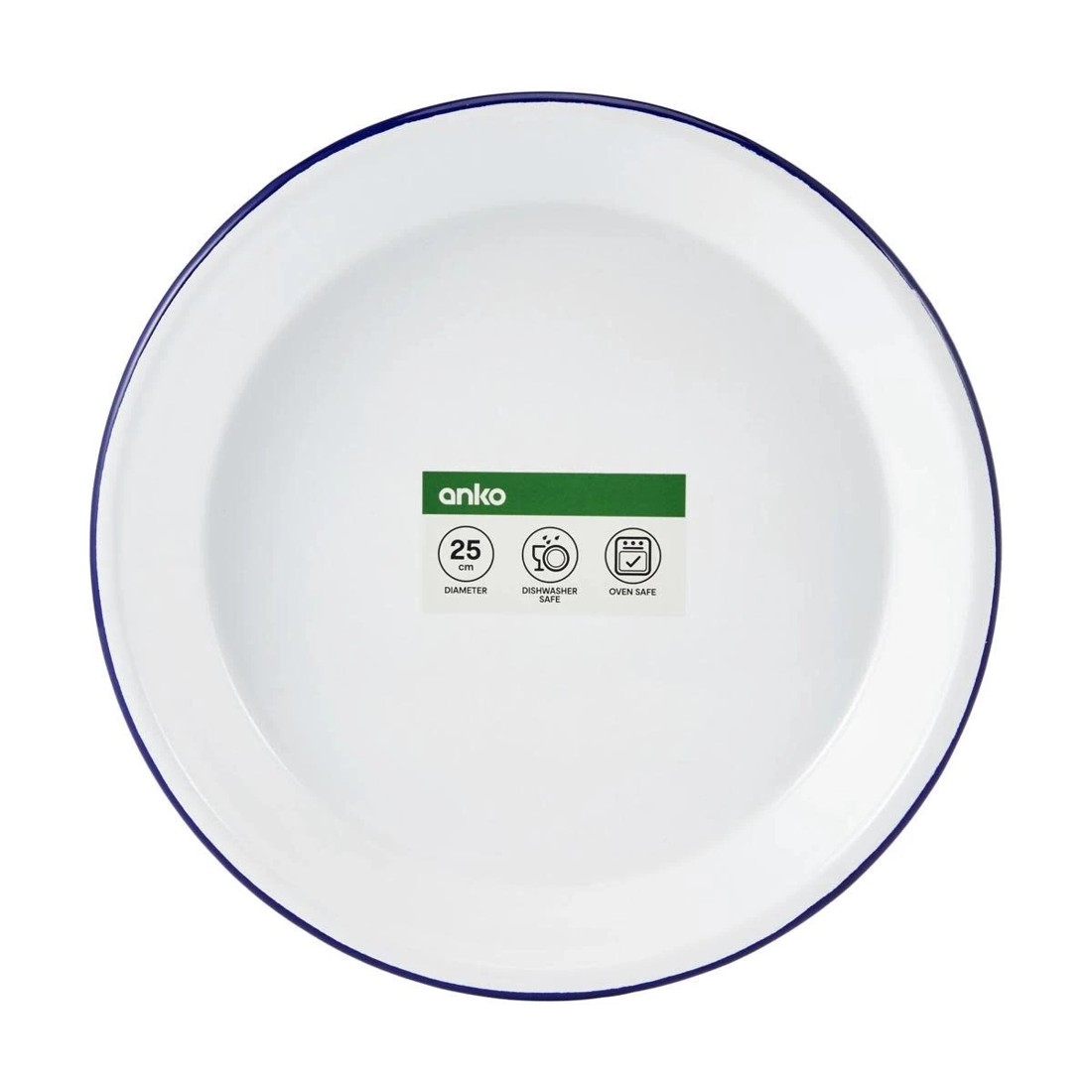 4 25cm Enamel Plate, 4 of 4