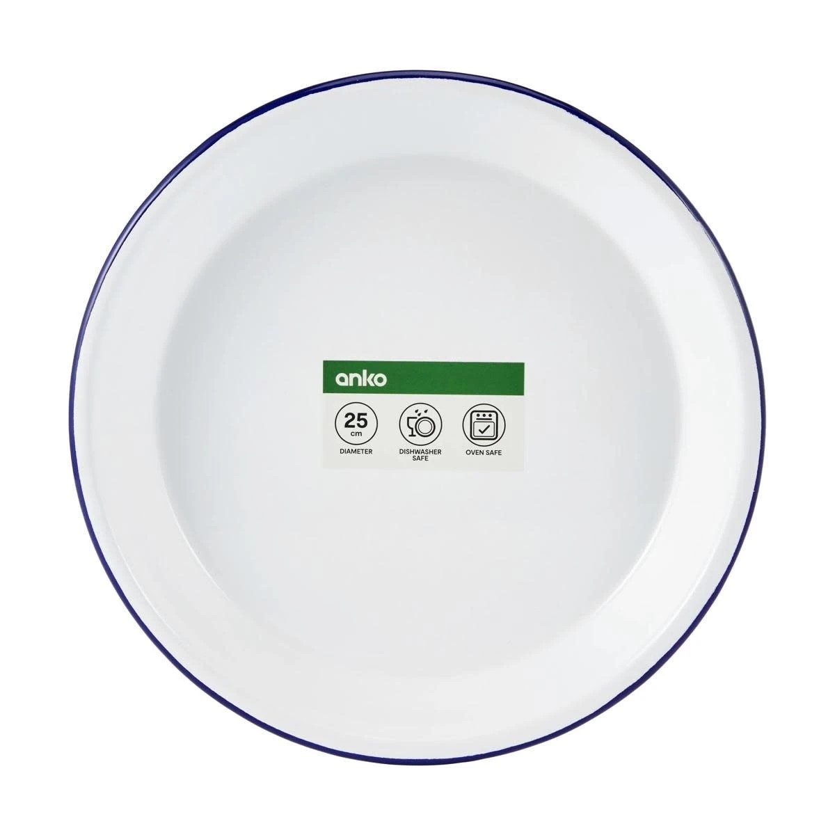 4 25cm Enamel Plate, 4 of 4