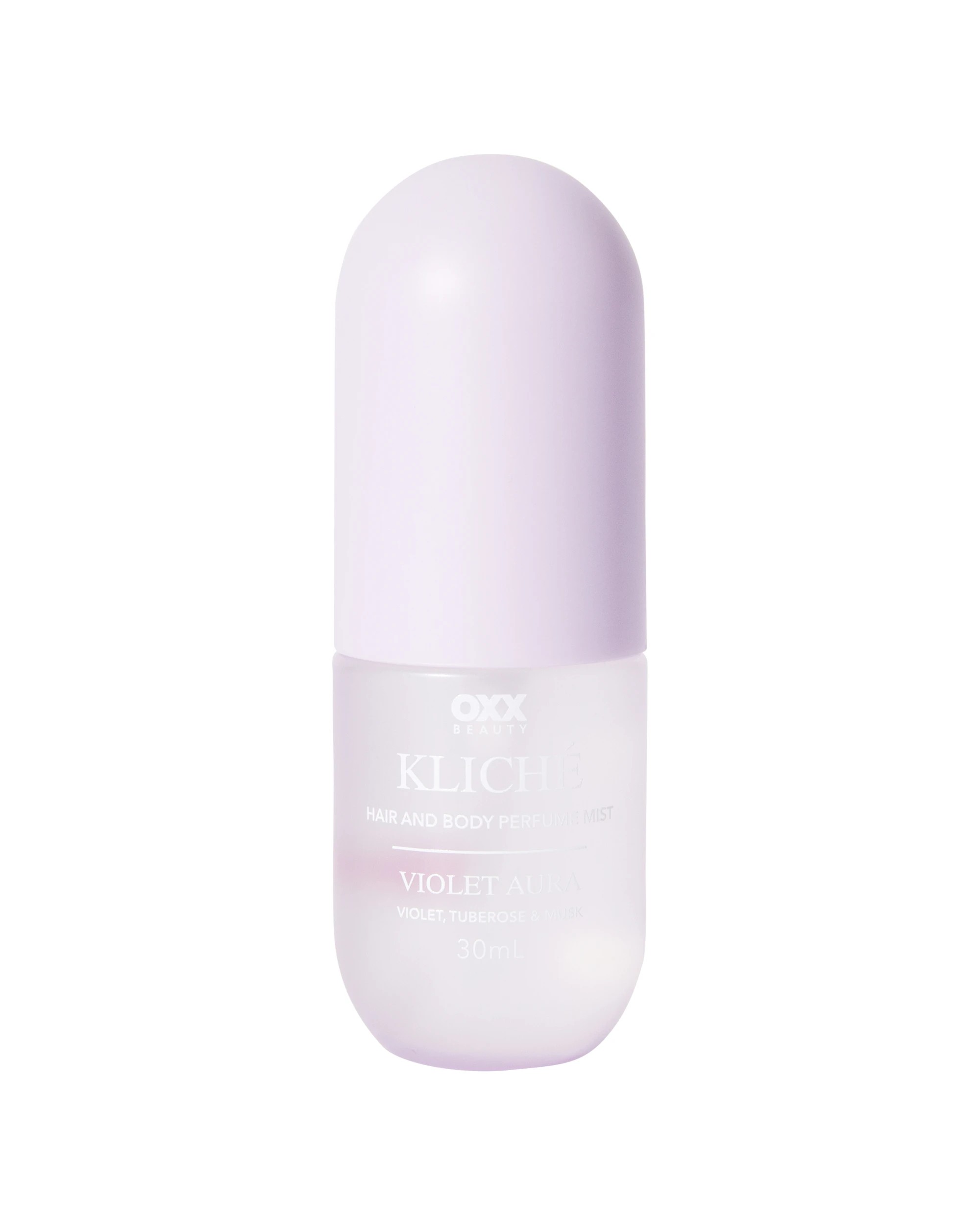 2 OXX Fragrance Kliche Violet Aura Hair & Body Perfume Mist 30ml, 2 of 6