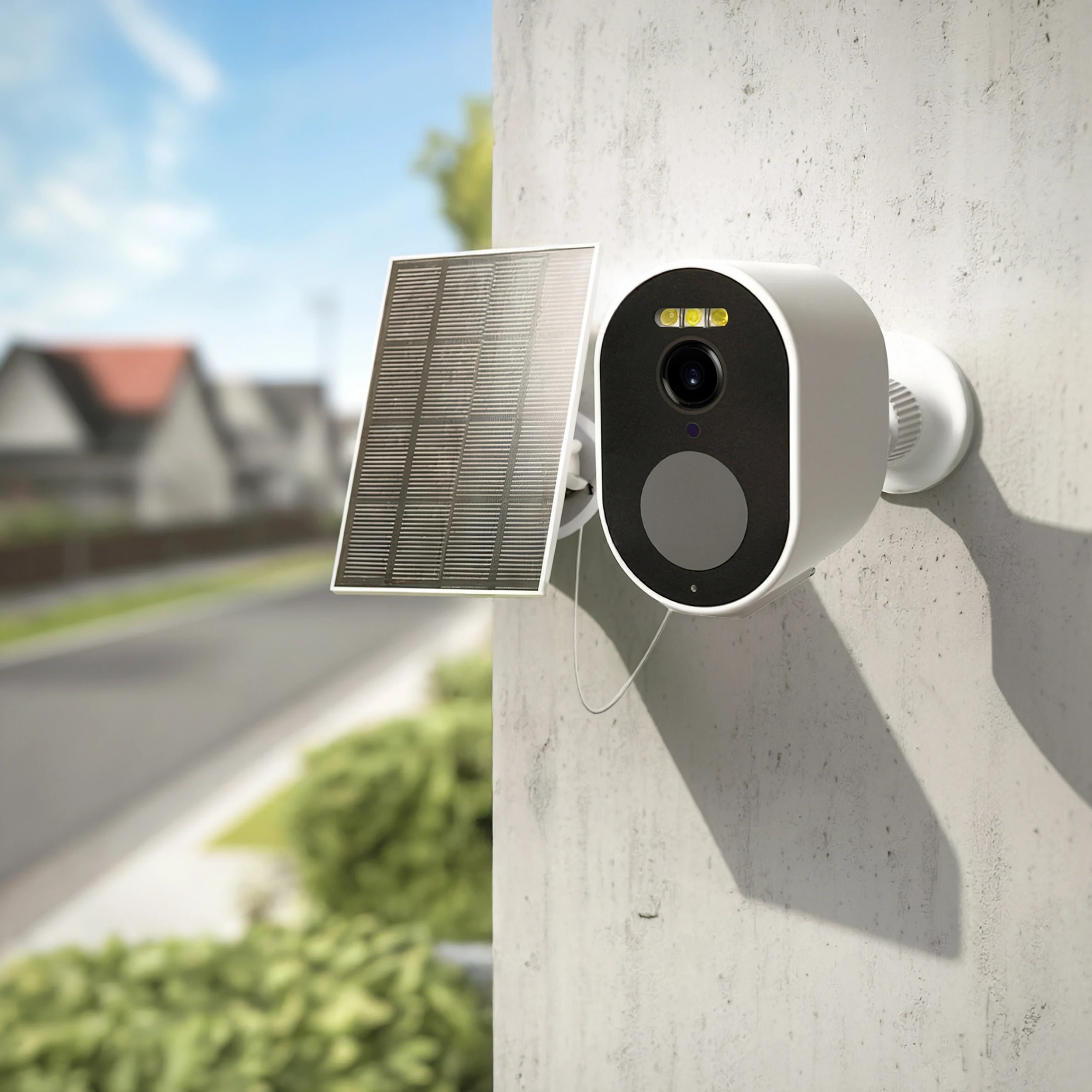 4 Mirabella Genio Smart Outdoor Solar Security Camera, 4 of 10