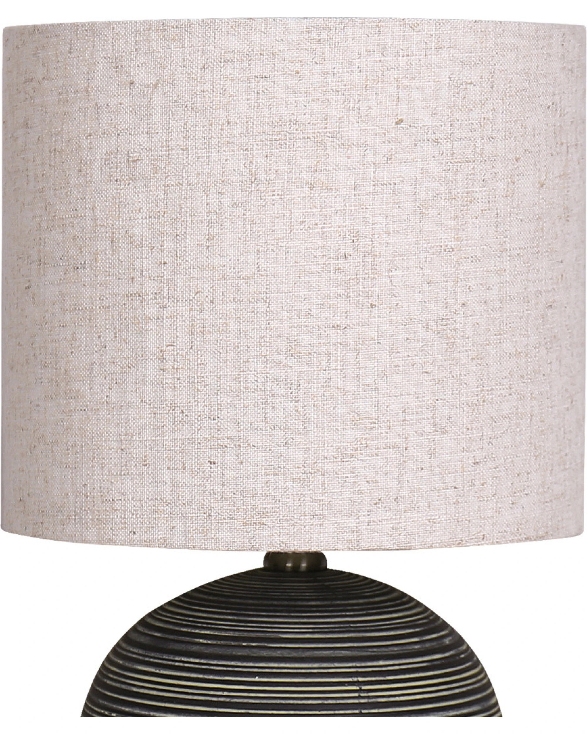 2 Sarantino Ceramic Table Lamp With Striped Pattern, 2 of 3