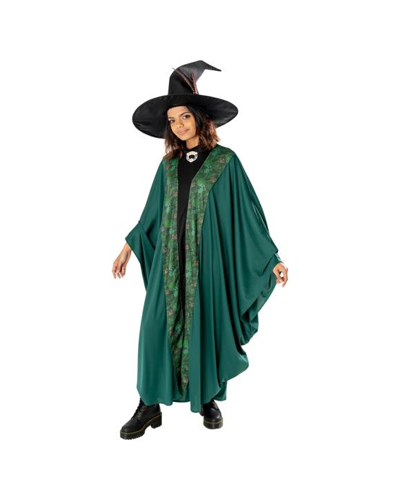 Harry Potter Professor Mcgonagall Adult Robe One Size - Green