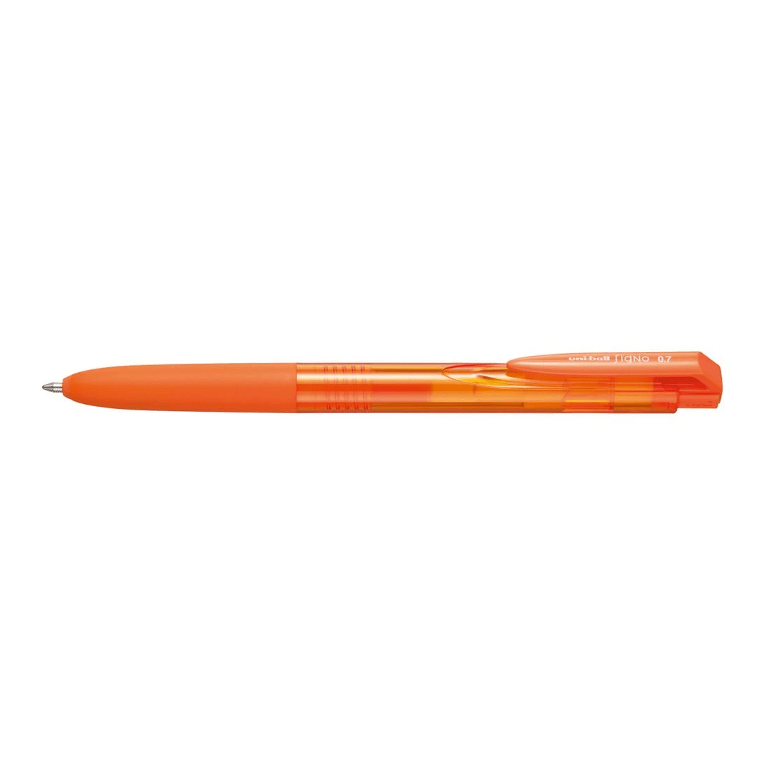 1 Uniball Signo RT1 Retractable Gel Pen 0.7mm Orange, 1 of 1
