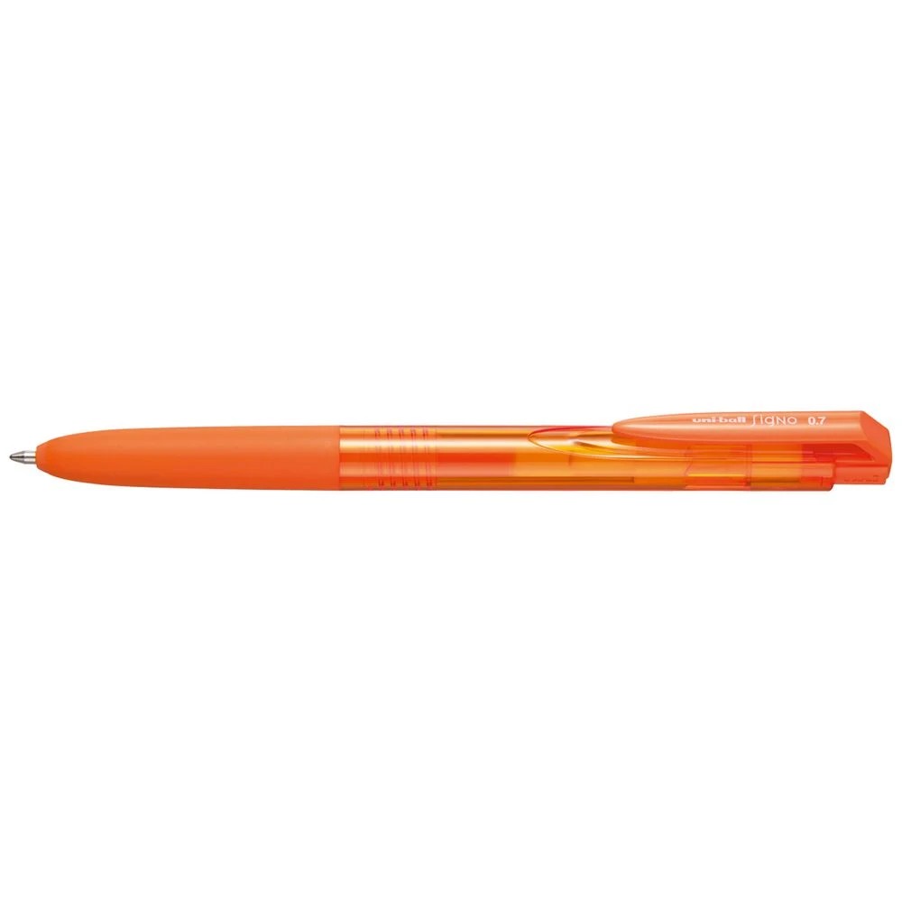 1 Uniball Signo RT1 Retractable Gel Pen 0.7mm Orange, 1 of 1