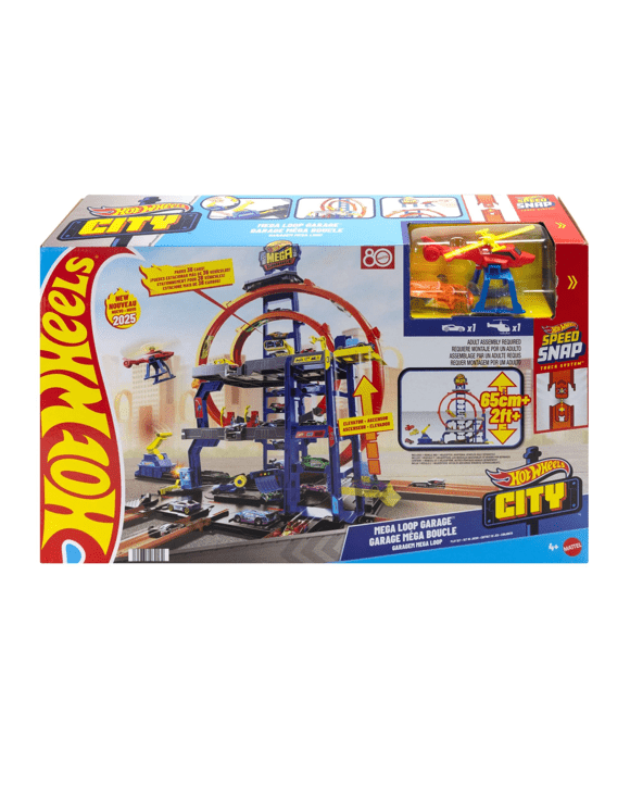 Hot Wheels Mega Loop Garage Playset