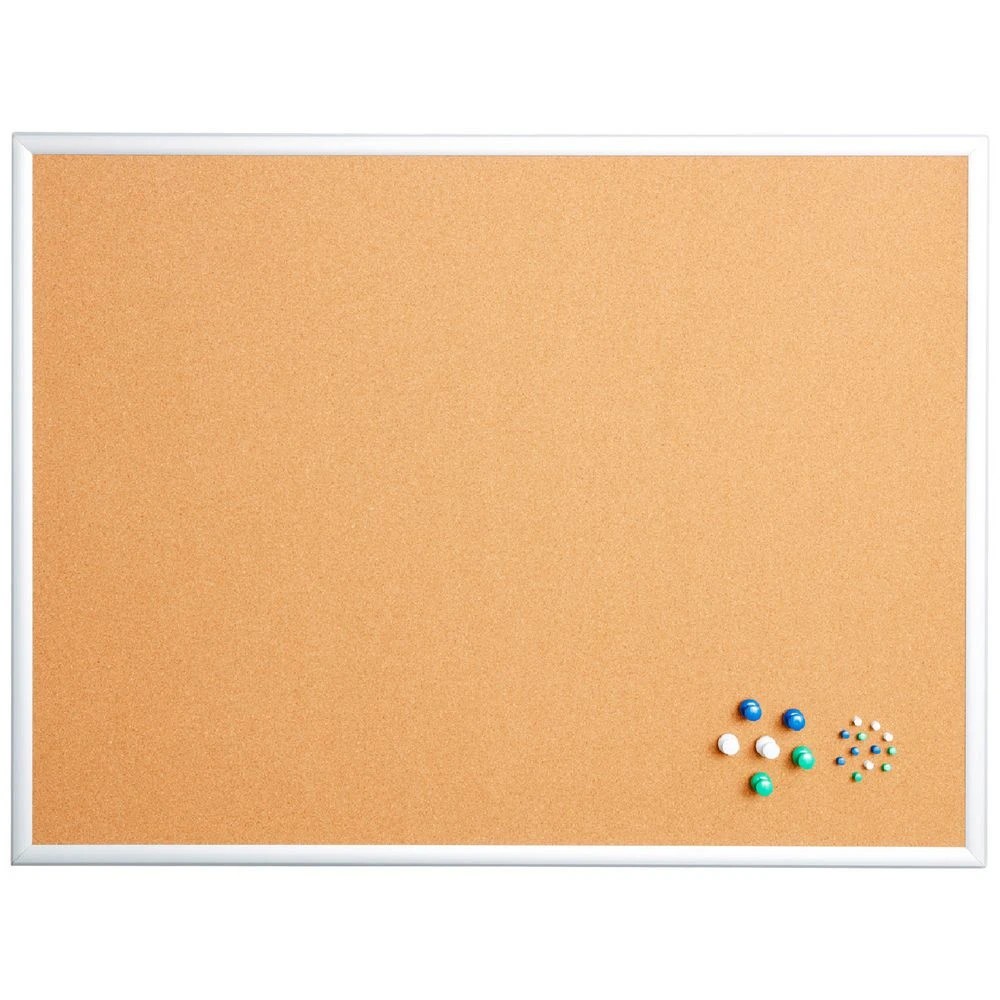 1 J.Burrows Aluminium Frame Cork Board 1200 x 900mm, 1 of 4