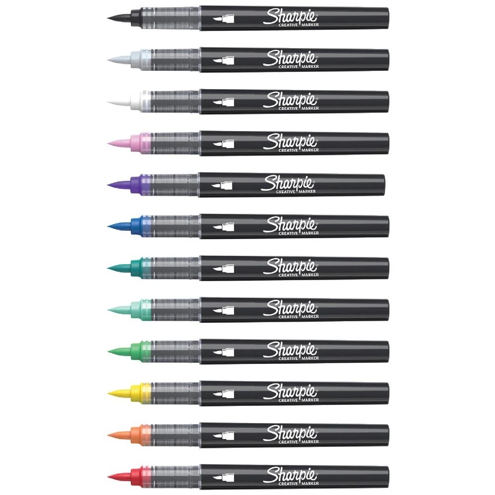 2 Sharpie Creative Acrylic Brush Markers 12 Pack, 2 of 10