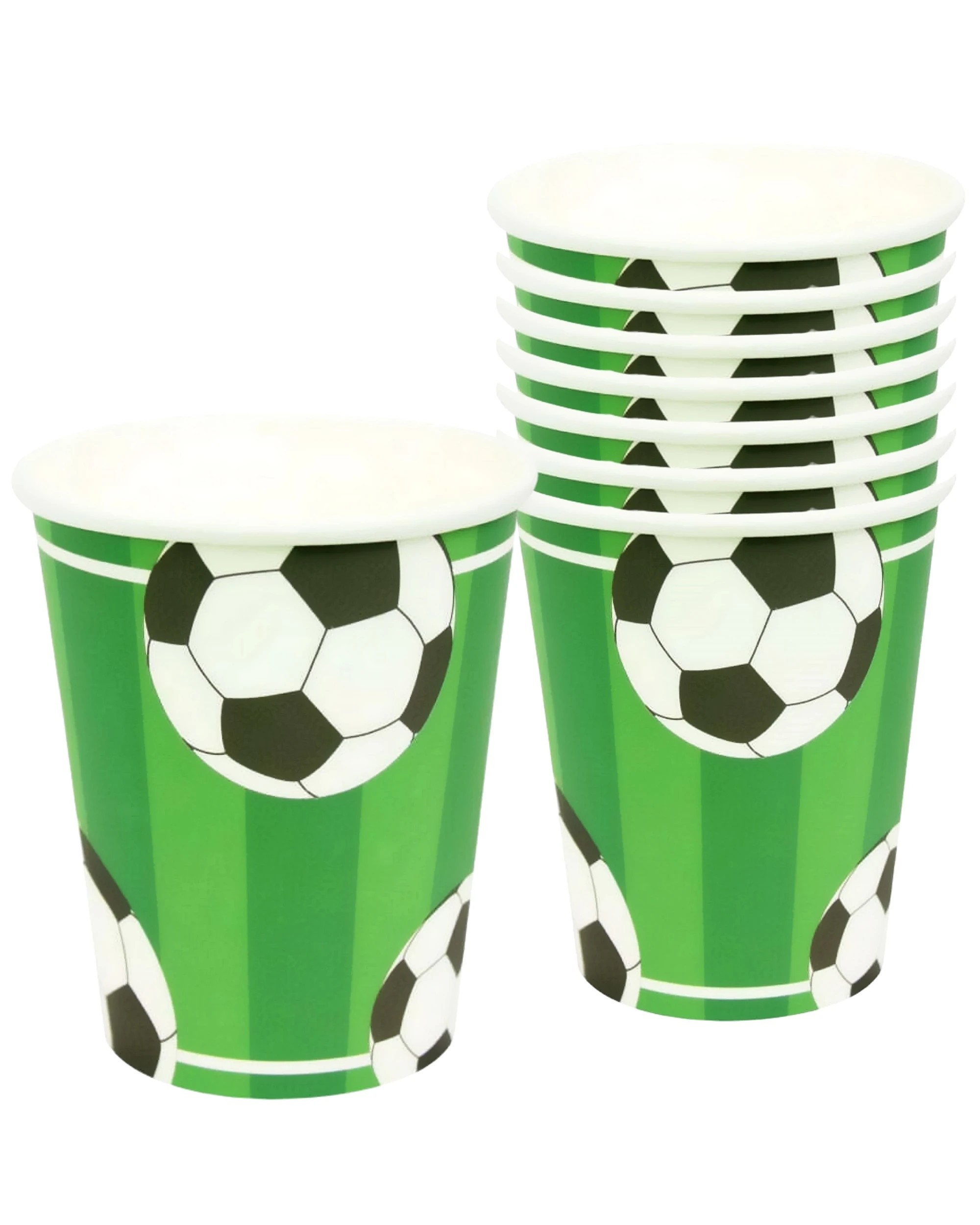 1 Partyrama Soccer Match Party Paper Cups Pack of 8, 1 of 1