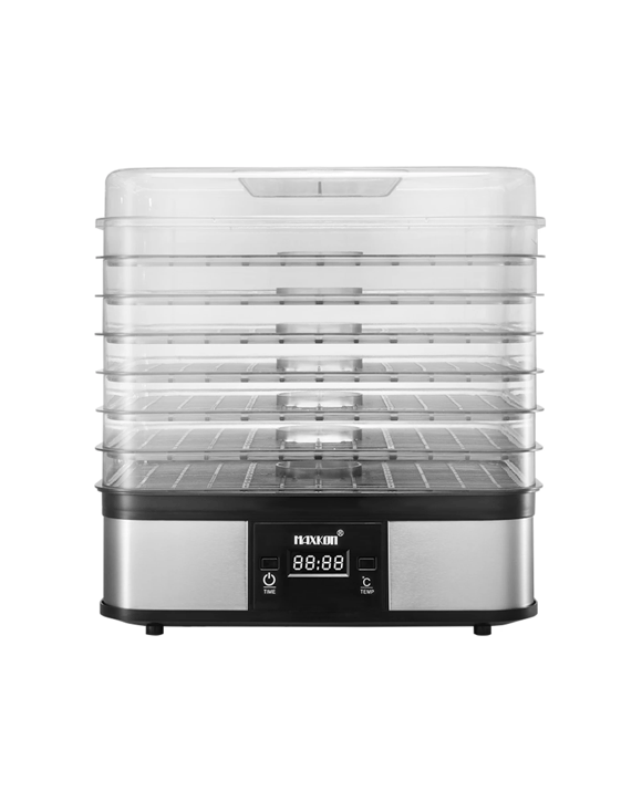 Maxkon Digital Food Dehydrator Fruit Meat Vegetable Dryer Beef Jerky Maker with 7 Trays