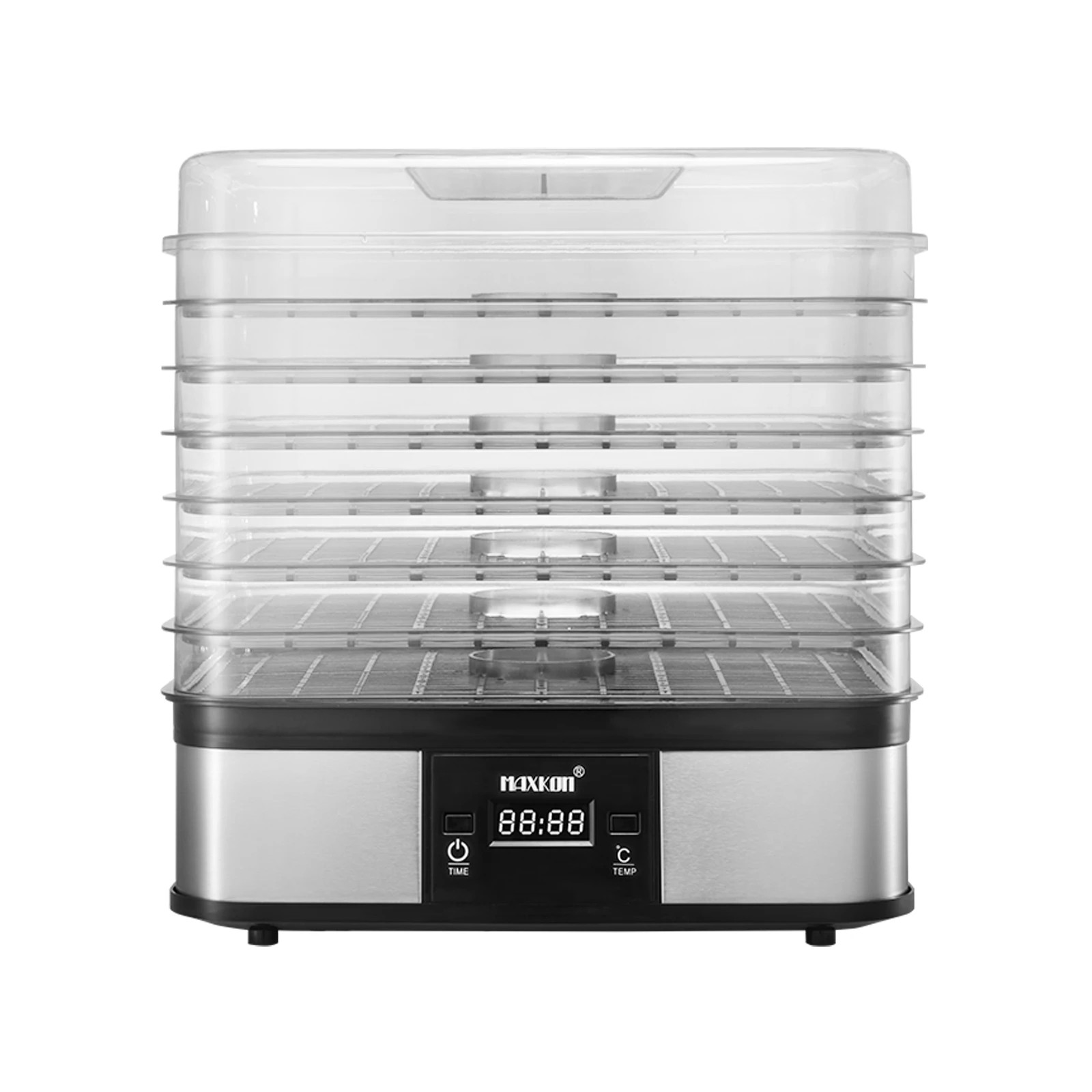 1 Maxkon Digital Food Dehydrator Fruit Meat Vegetable Dryer Beef Jerky Maker with 7 Trays, 1 of 6
