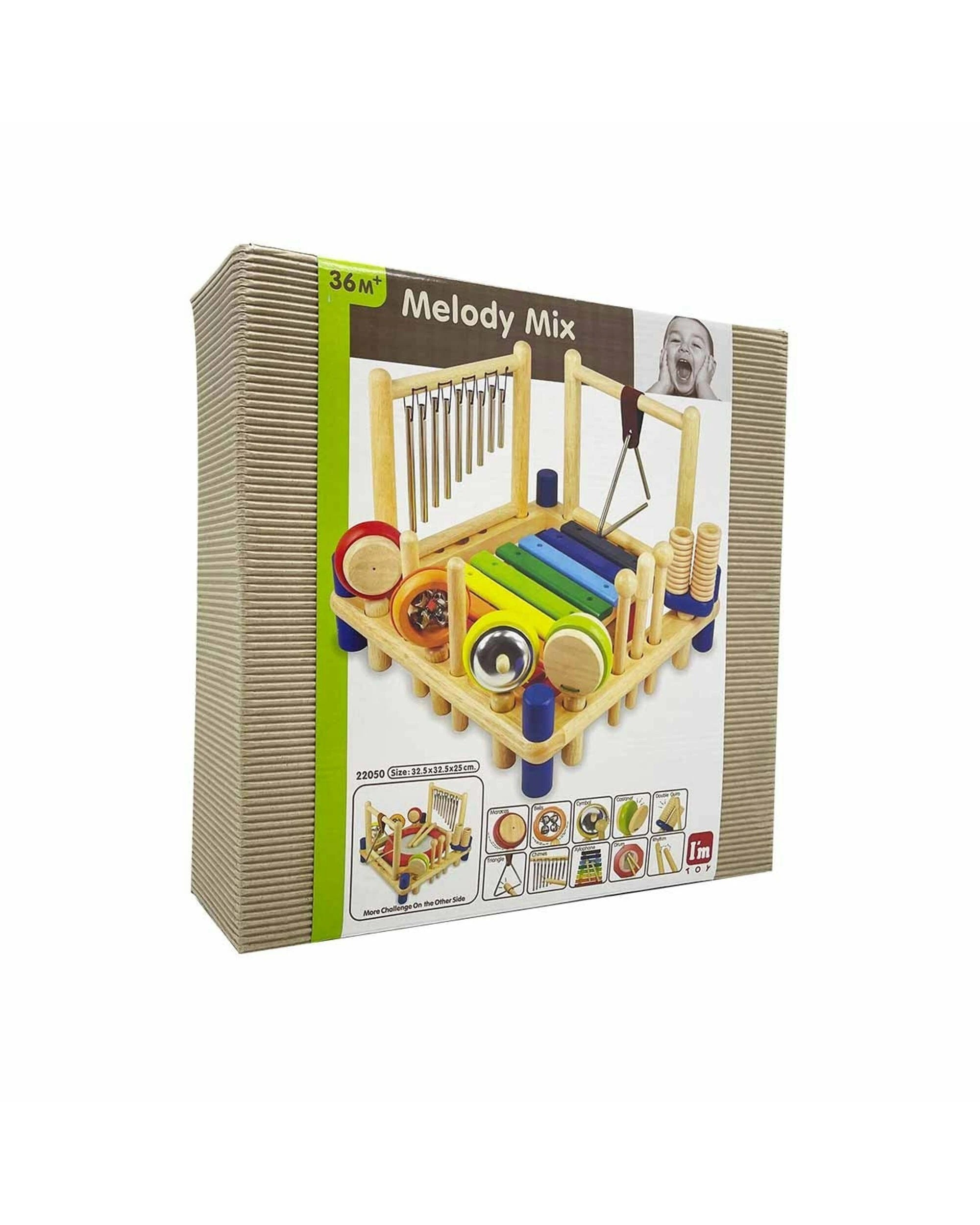 5 I'm Toy Wooden Melody Mix Musical Instrument Activity Toys for Kids - Multi, 5 of 5