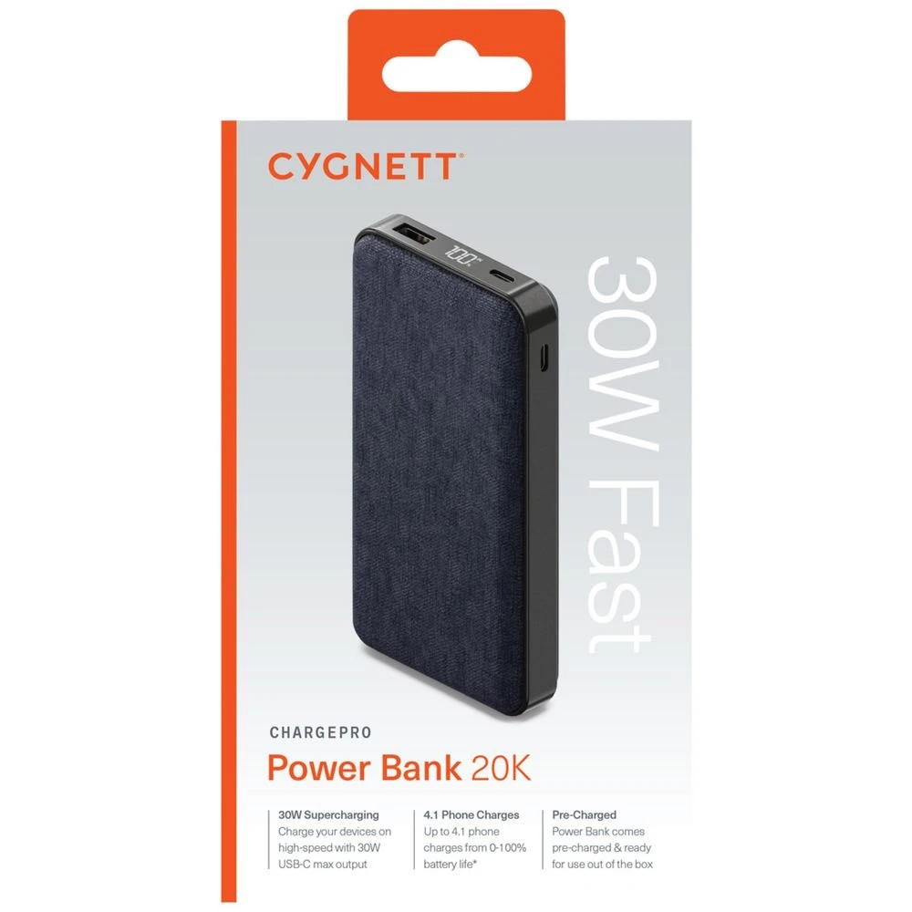 6 Cygnett ChargePro Powerbank 20,000mAh Midnight, 6 of 6