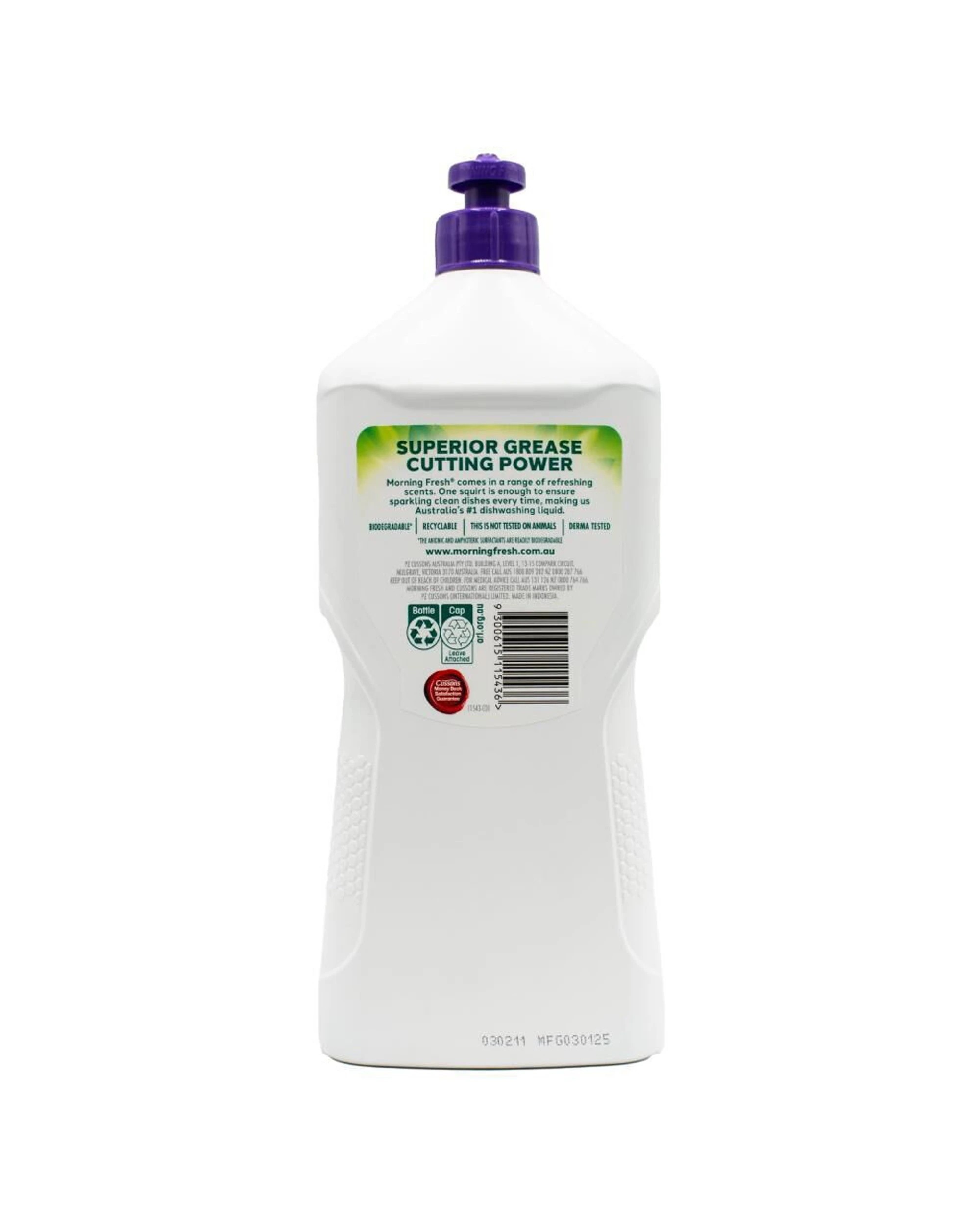3 Morning Fresh 8PK Dishwashing Liquid Ultra Concentrate Summer Berries 900ml - Purple, 3 of 3