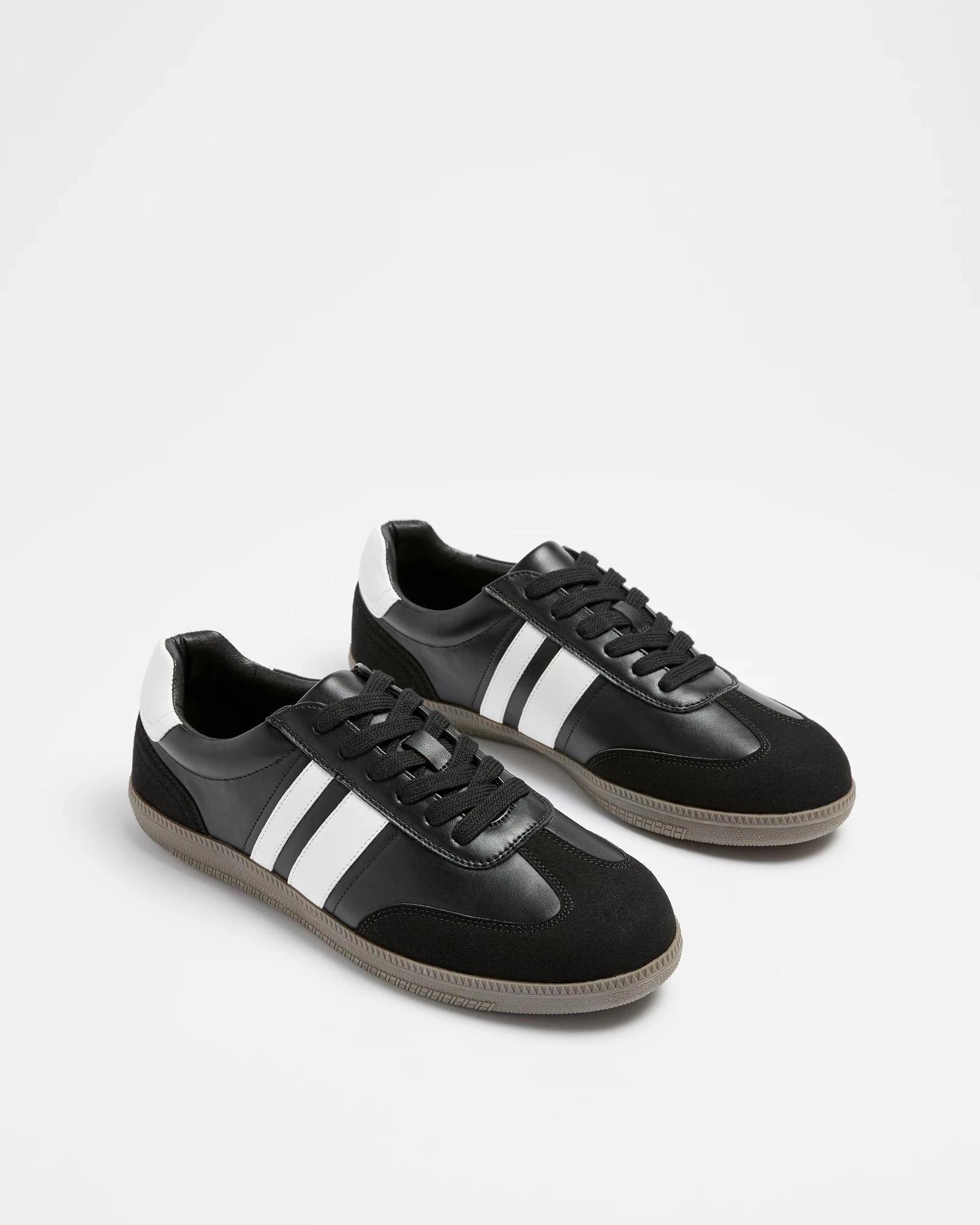 3 Target Man Mens Retro Sneaker - Canterbury BLACK, 3 of 3