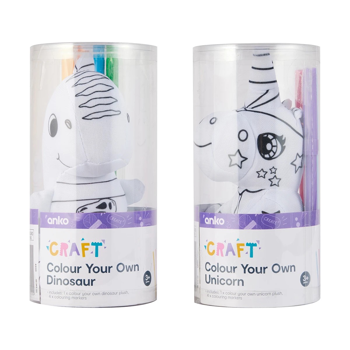 1 Colour Your Own Character - Assorted, 1 of 10