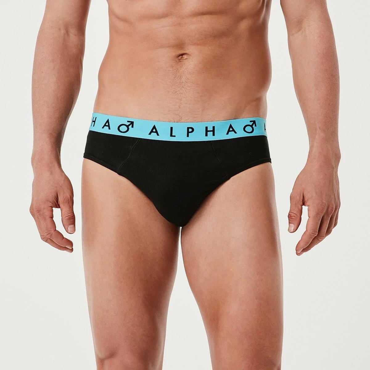 3 5 Pack Attached Elastic Hipster Briefs BLACK BRIGHT, 3 of 10