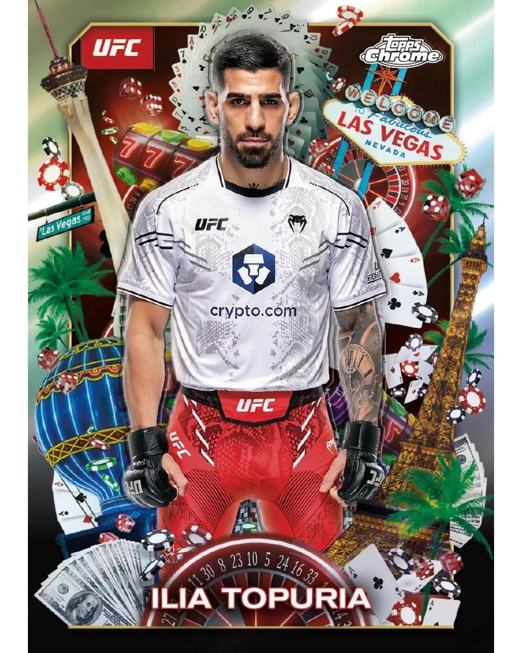 9 Topps 2025 Chrome UFC 6-Pack Value Blaster Box, 9 of 10