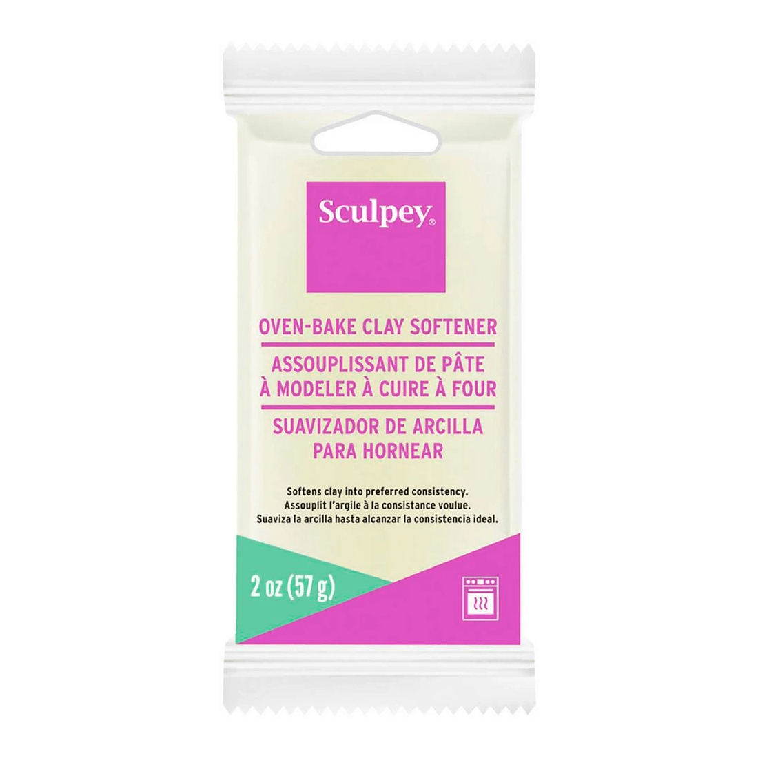 1 Sculpey Solid Oven Bake Clay Softener 57g, 1 of 1