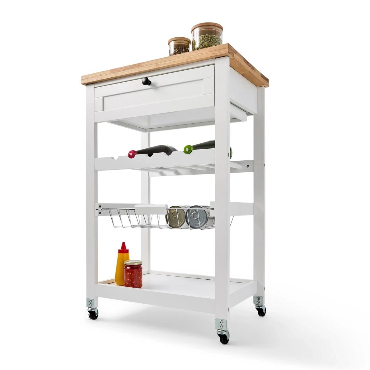 1 Camille Trolley - White, 1 of 10