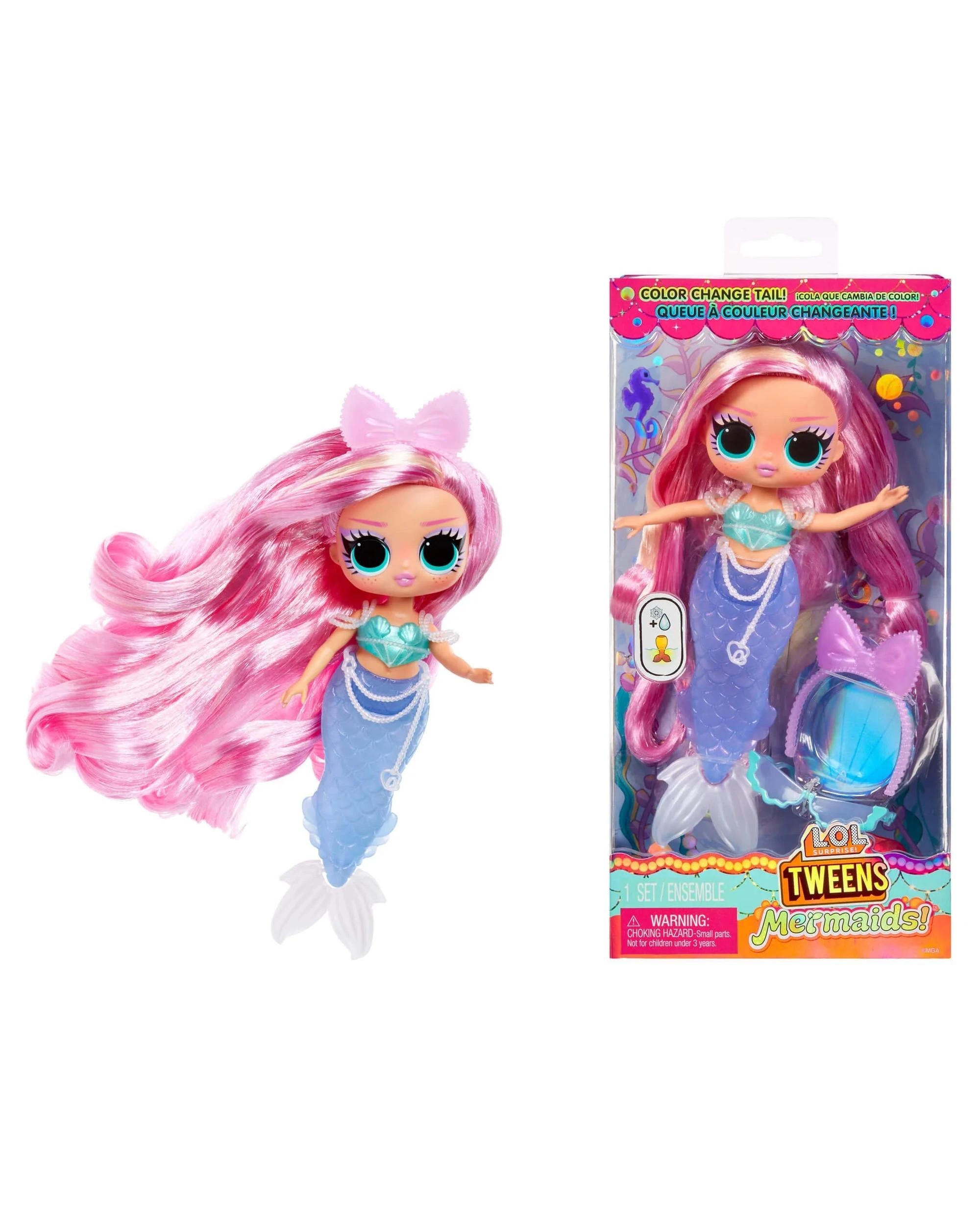1 L.O.L. Surprise Tweens Mermaids Lola Waves Doll, 1 of 8