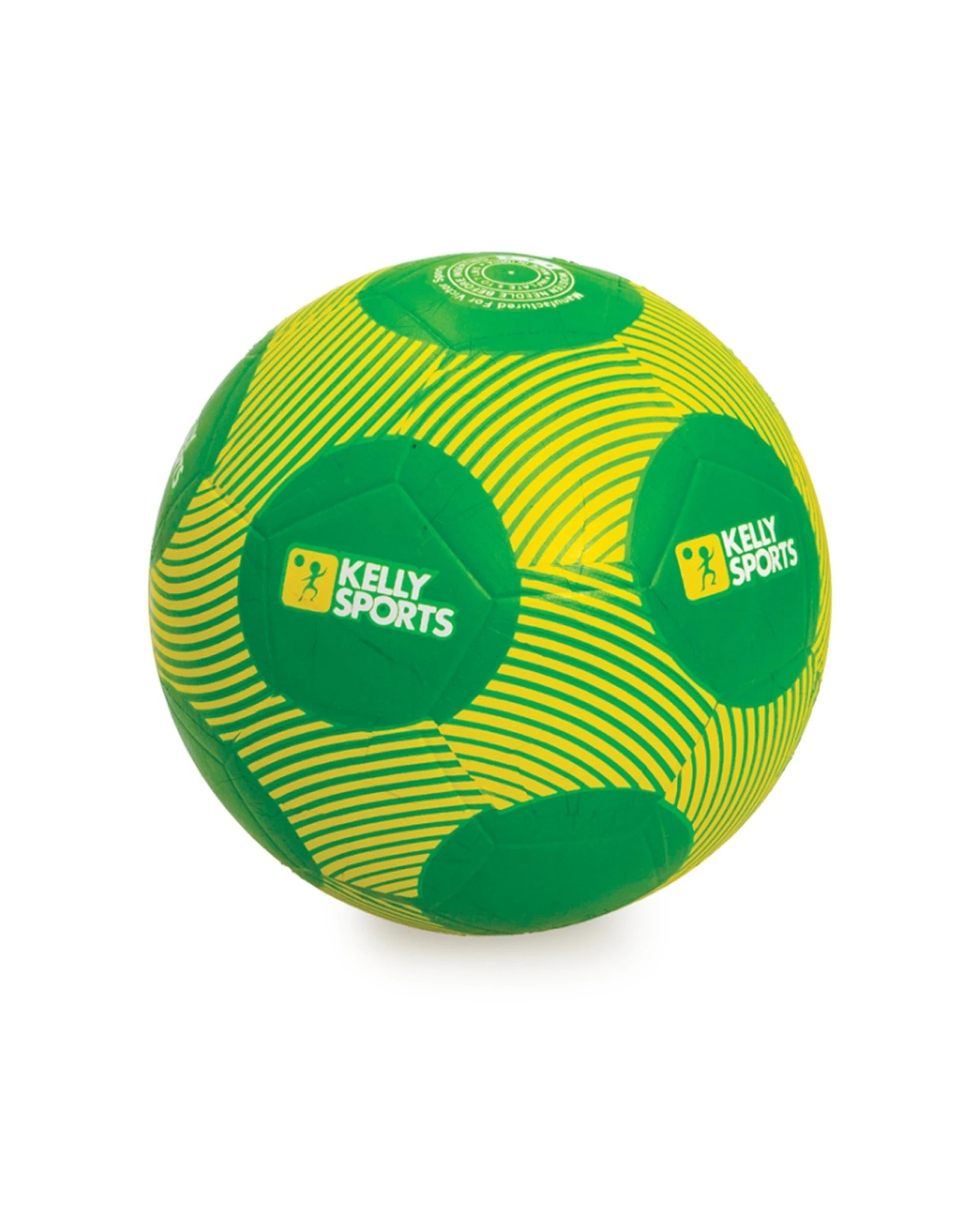2 Victor Sports Kelly Soccer Ball Rubber Size 3 Panel Pimple Textured 32 Inches - Green, 2 of 3