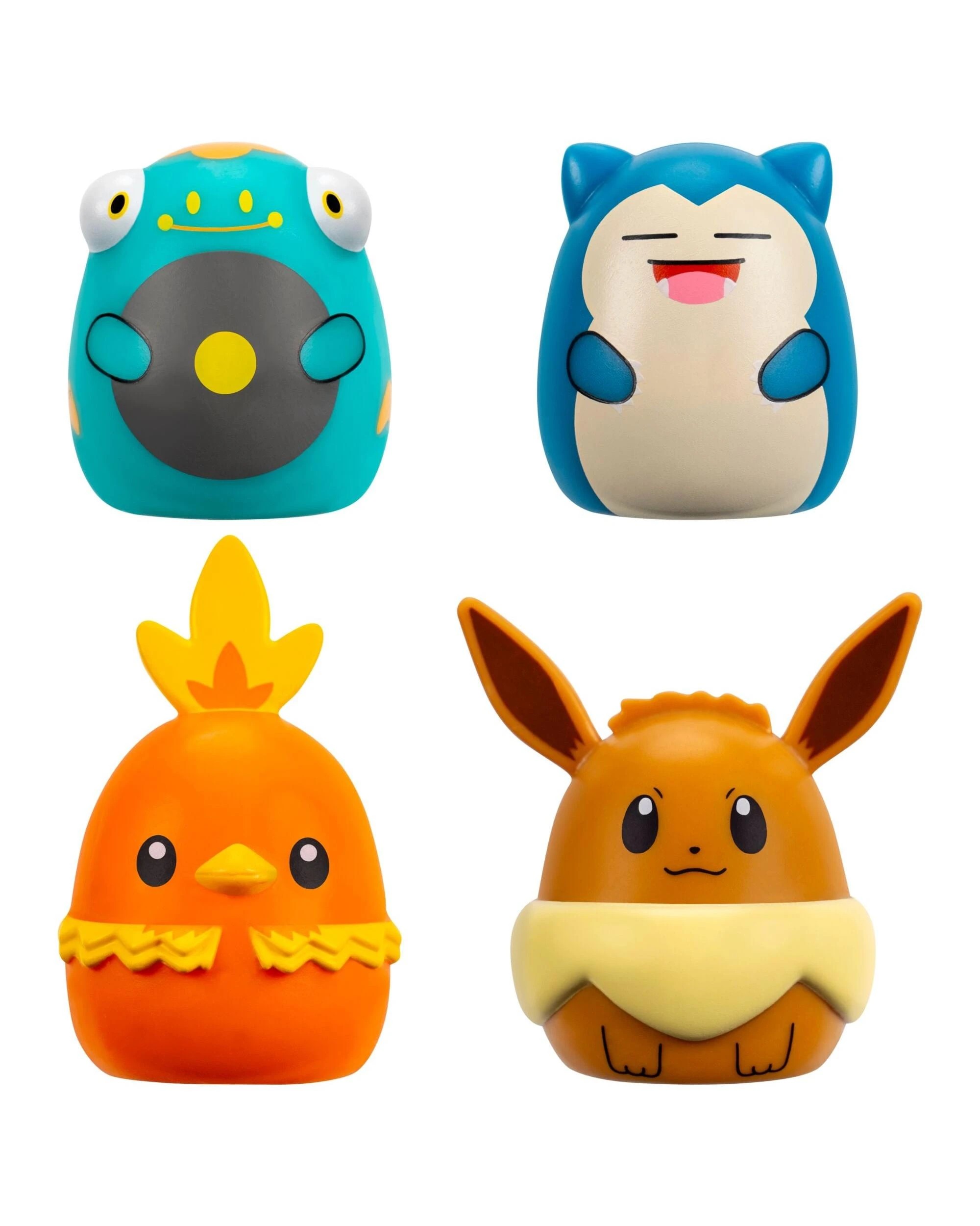 4 Squishmallows Squish-a-Longs Pokemon Eevee 4 Pack, 4 of 9