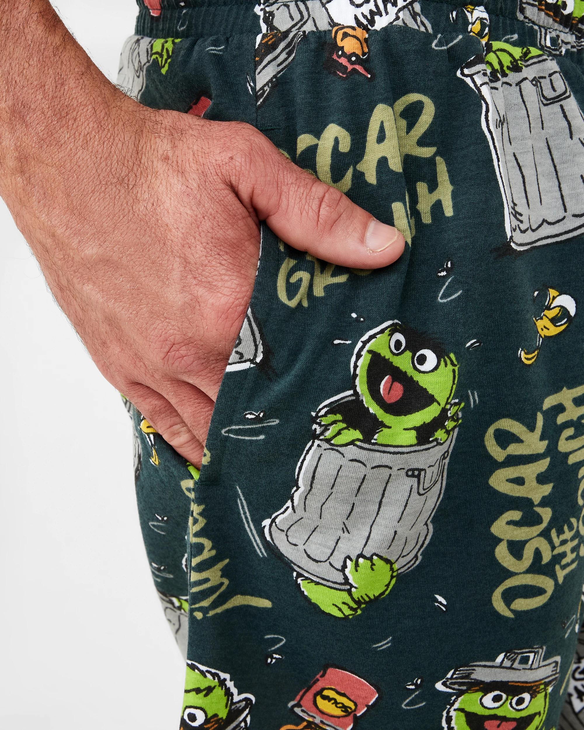 5 Oscar the Grouch License Sleep Shorts Grouch, 5 of 7