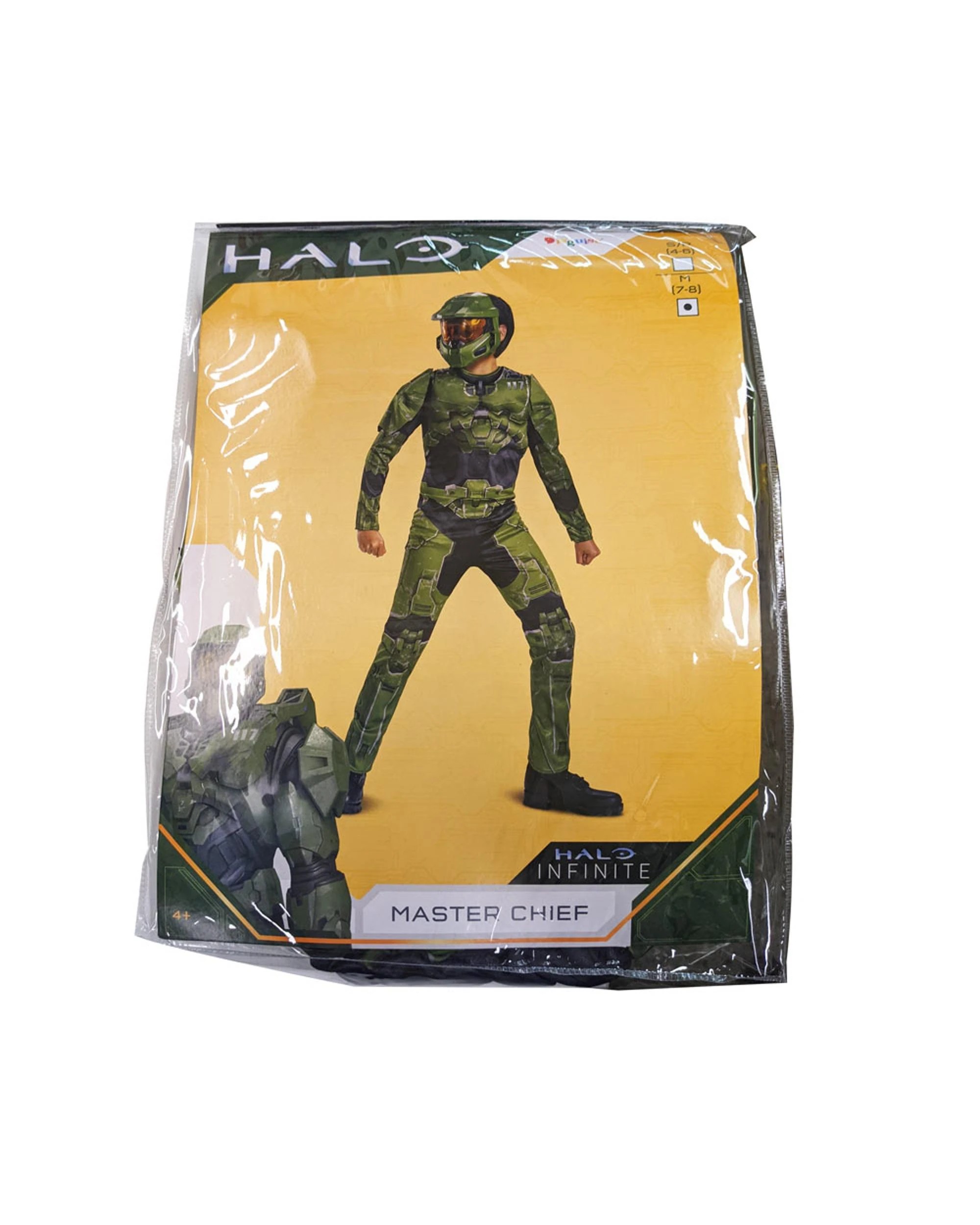 1 Disguise Inc Halo Master Chief Costume Size 7-8, 1 of 2