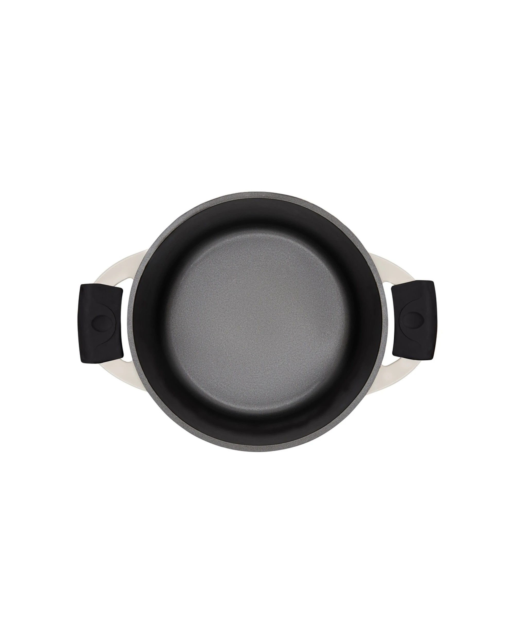 3 Maxwell Williams Cast Lite Non Stick Casserole 24cm 4.2L Cast Aluminium - Beige, 3 of 4