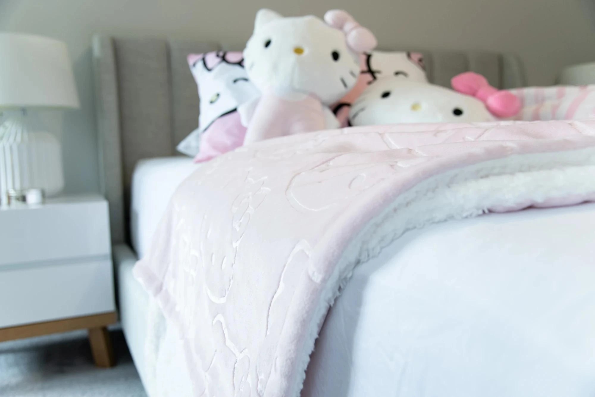 4 Hello Kitty Throw - Queen Bed - Pink, 4 of 7